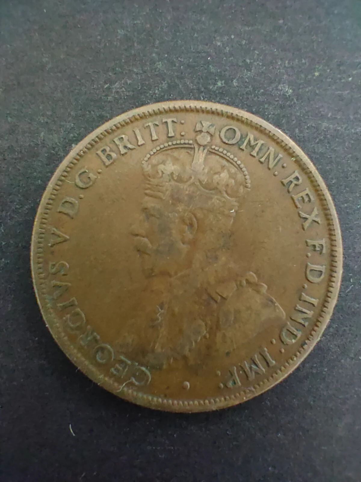 Australia 1917 1d One Penny Fine Condition - Image 2
