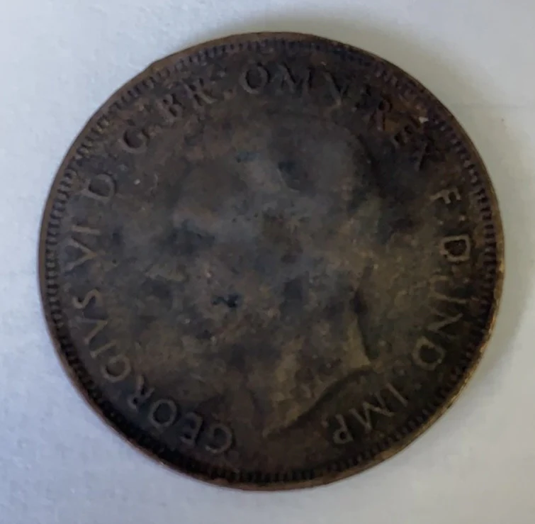 Australia 1946 Penny King George VI Scarce - Image 2