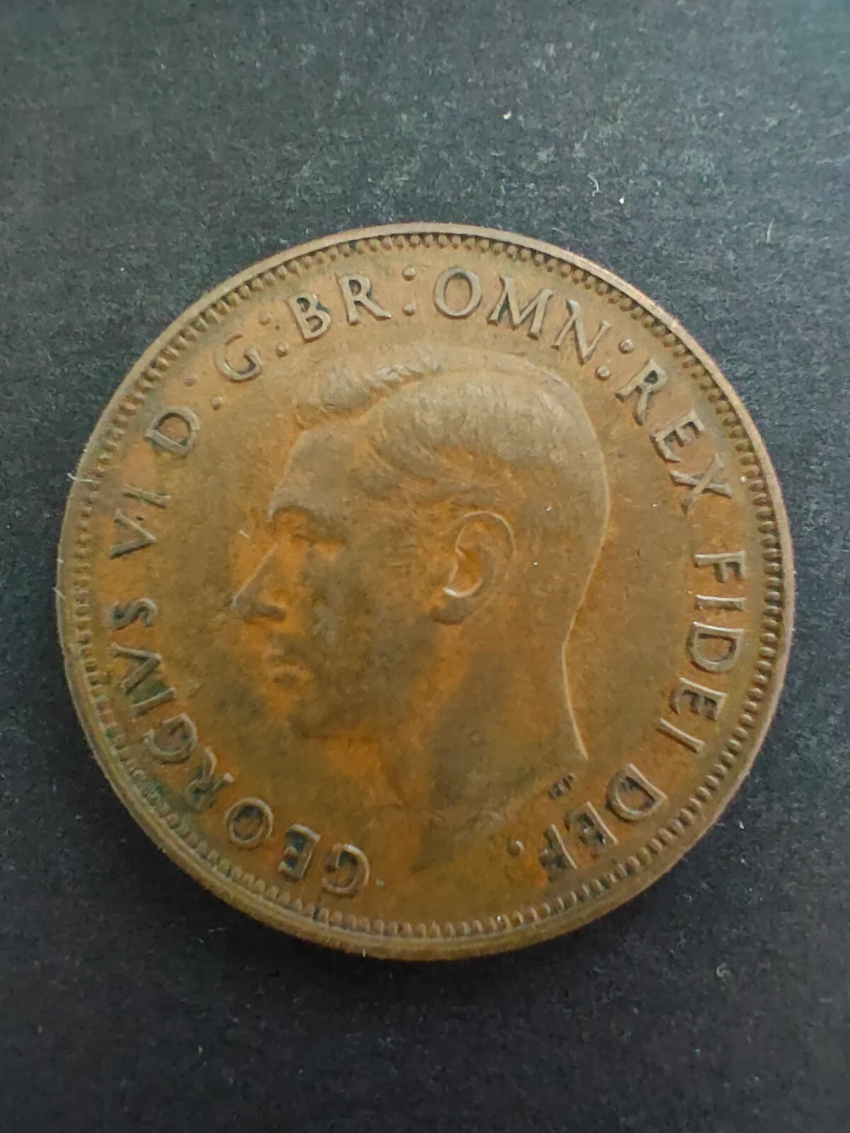 Australia 1949 1d One Penny Fine Condition - Image 2