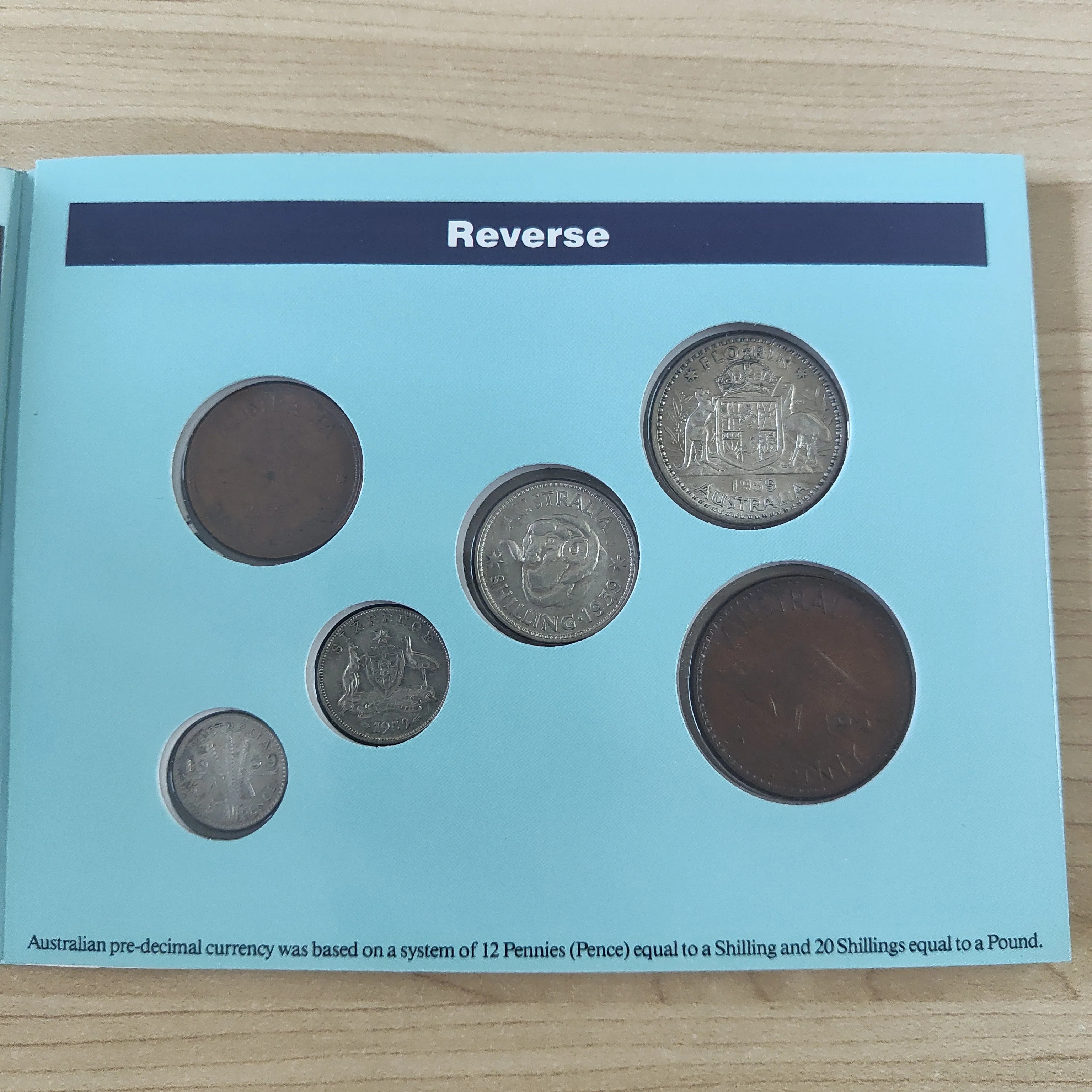 Australia 1959 Coinage of Queen Elizabeth II 1953-1964 Set - Image 3