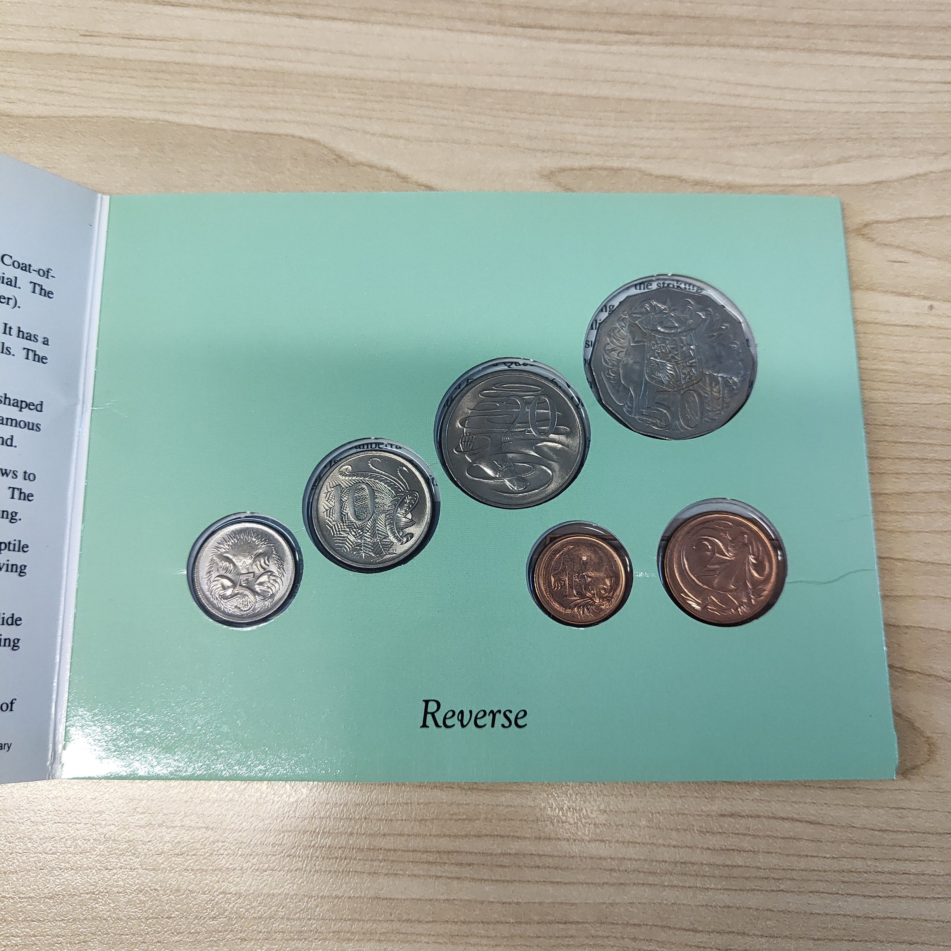 Australia 1969 Sherwood Uncirculated Decimal Coin Set - Image 2