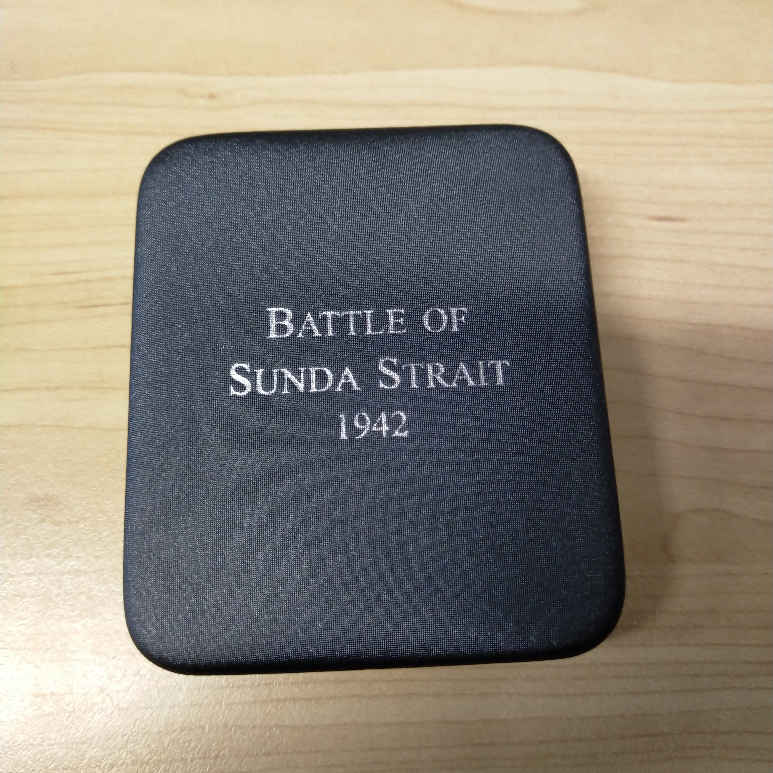 Australia 2002 Perth Mint Five dollar $5 Battle of Sunda Strait Bronze Proof Coin - Image 4