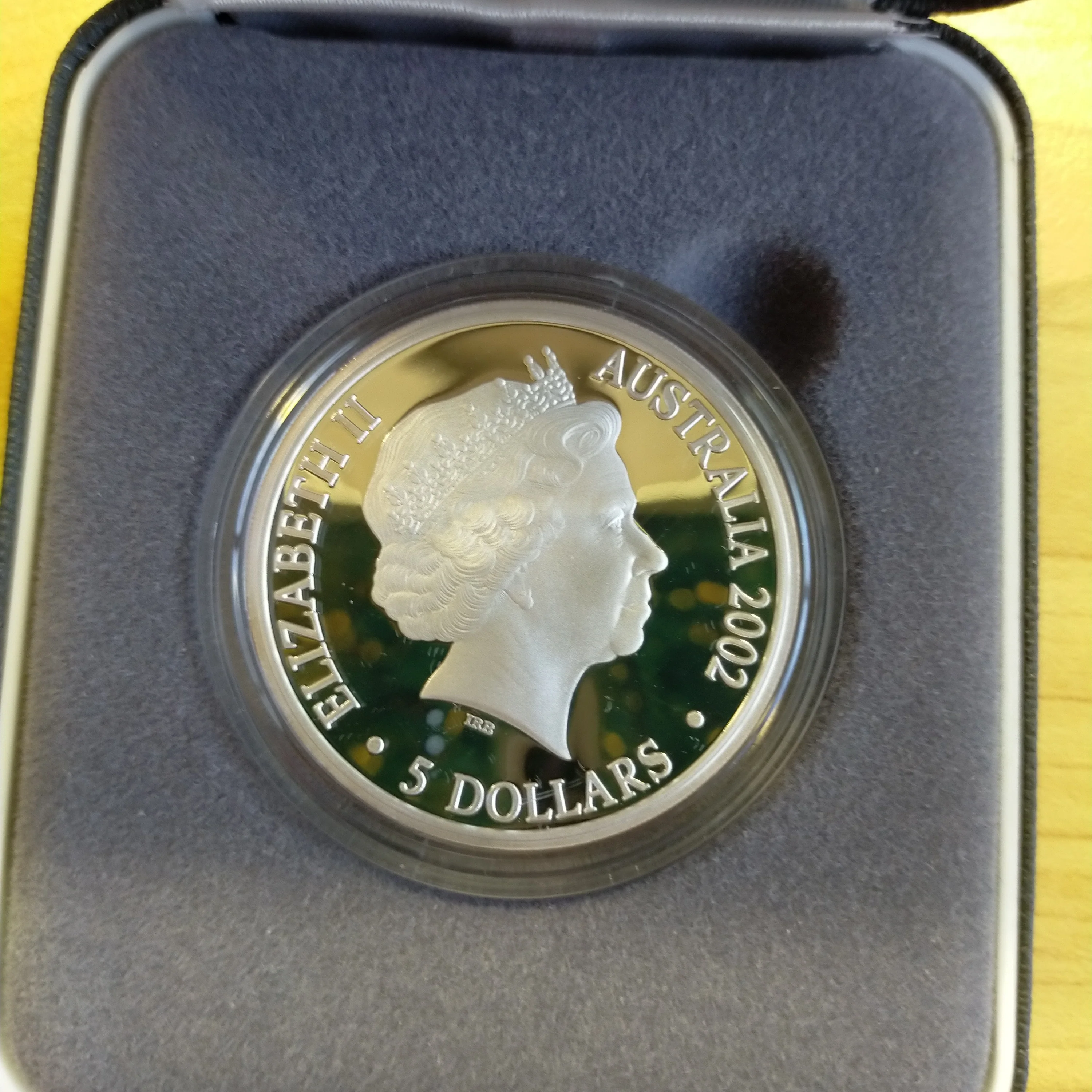 2002 Royal Australian Mint $5 Year Of The Outback Finale Coin 1oz .999 Proof Silver Coin - Image 4