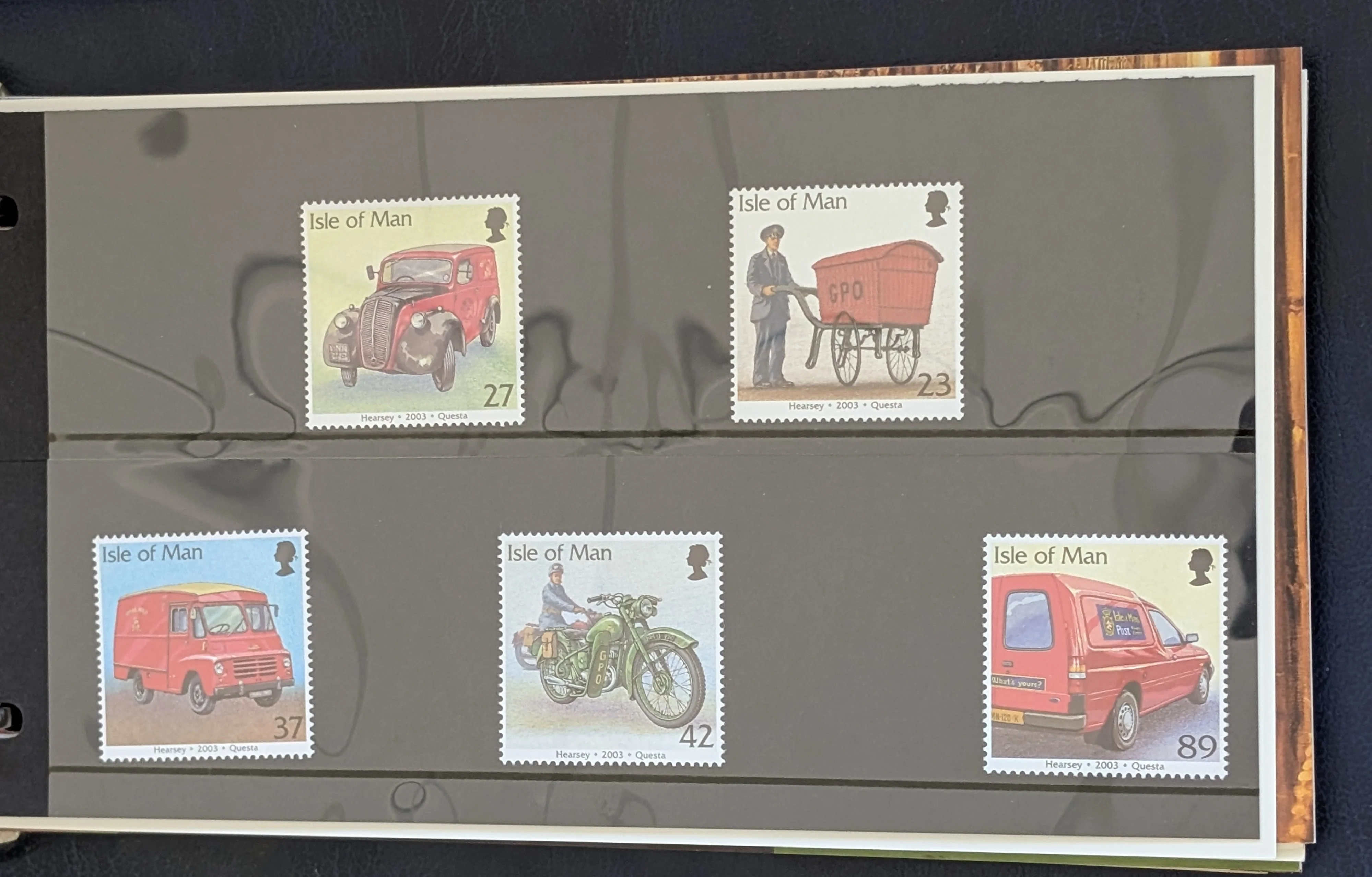 2003 Isle of Man Mint Stamp Post Office Packs Collection - Image 4