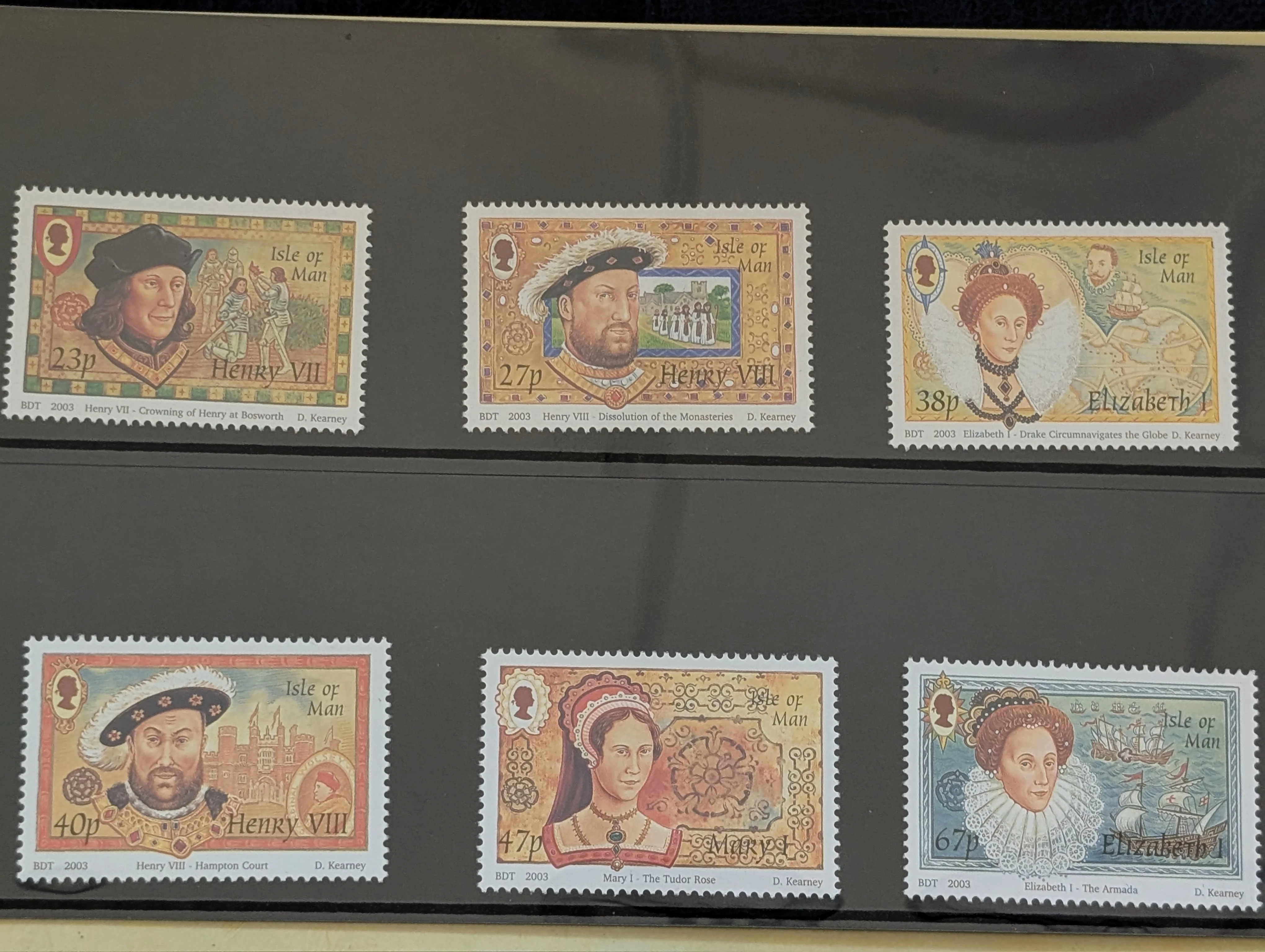 2003 Isle of Man Mint Stamp Post Office Packs Collection - Image 6