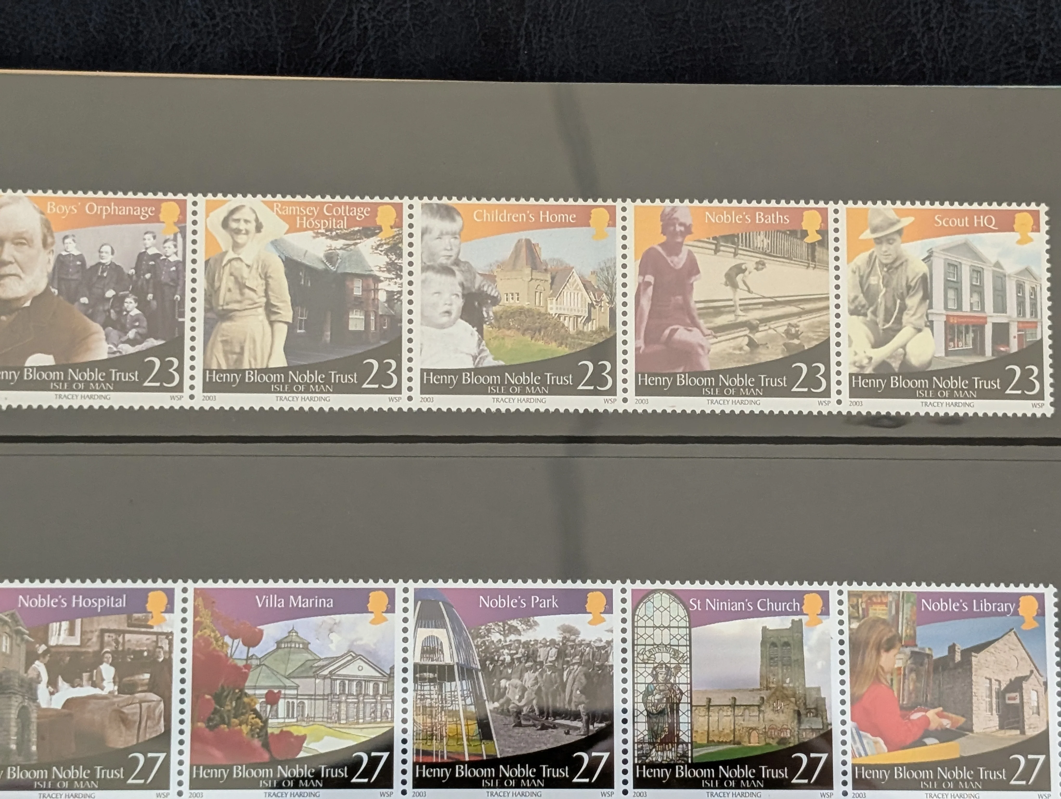 2003 Isle of Man Mint Stamp Post Office Packs Collection - Image 7