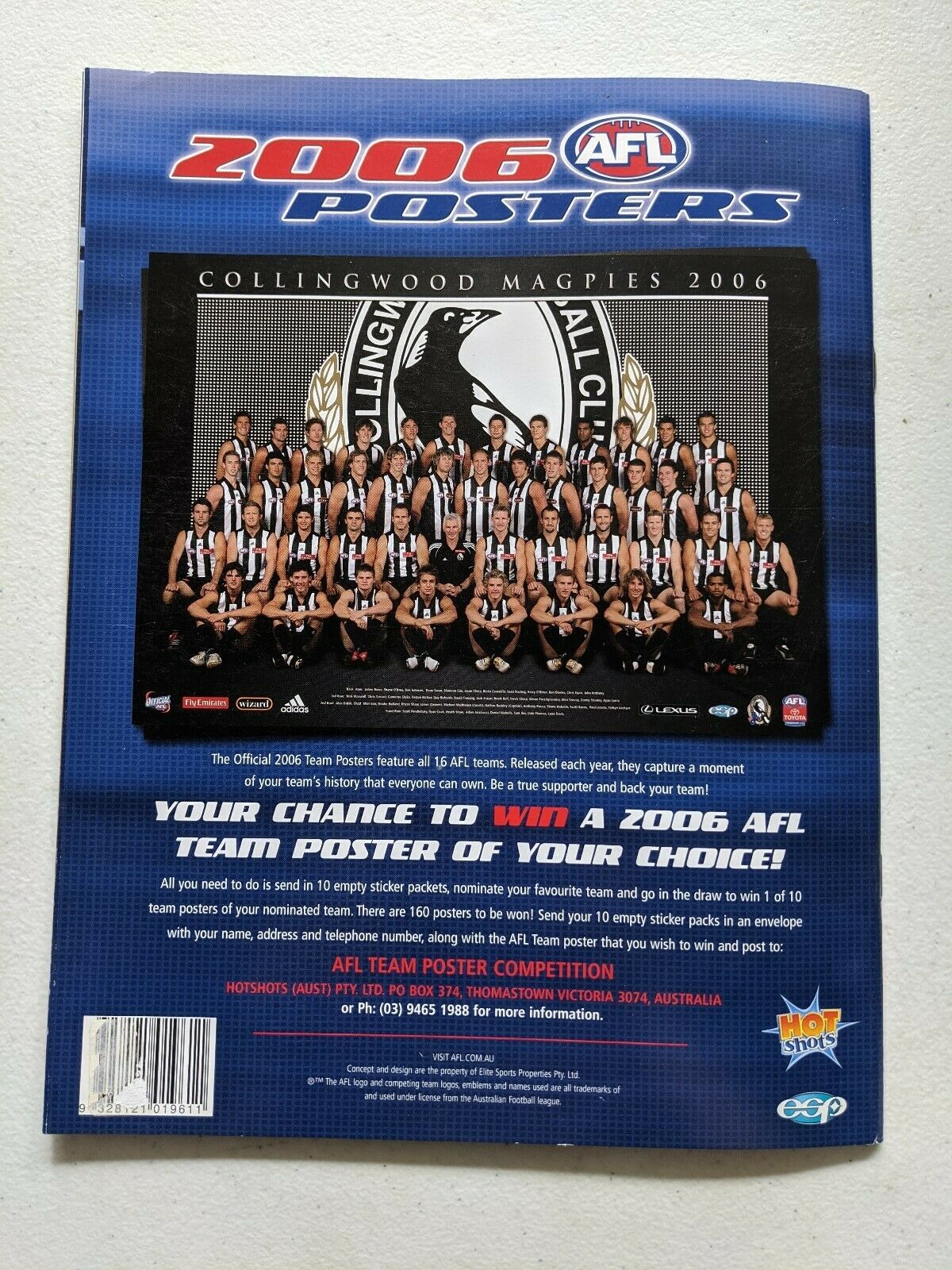 2006 AFL Heroes Sticker Album - Image 4