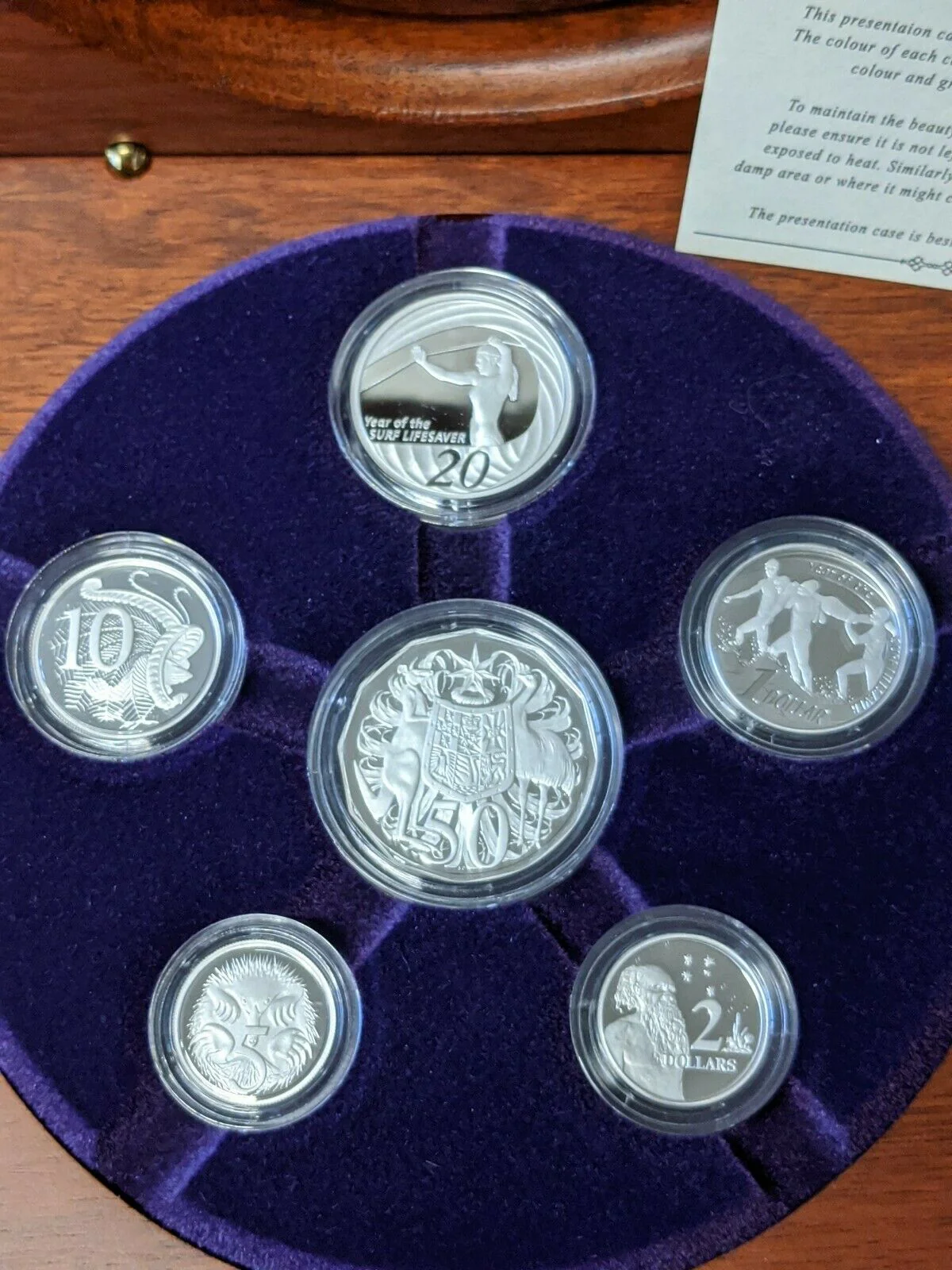 Australia 2007 Royal Australian Mint Fine Silver Proof Set - Image 4