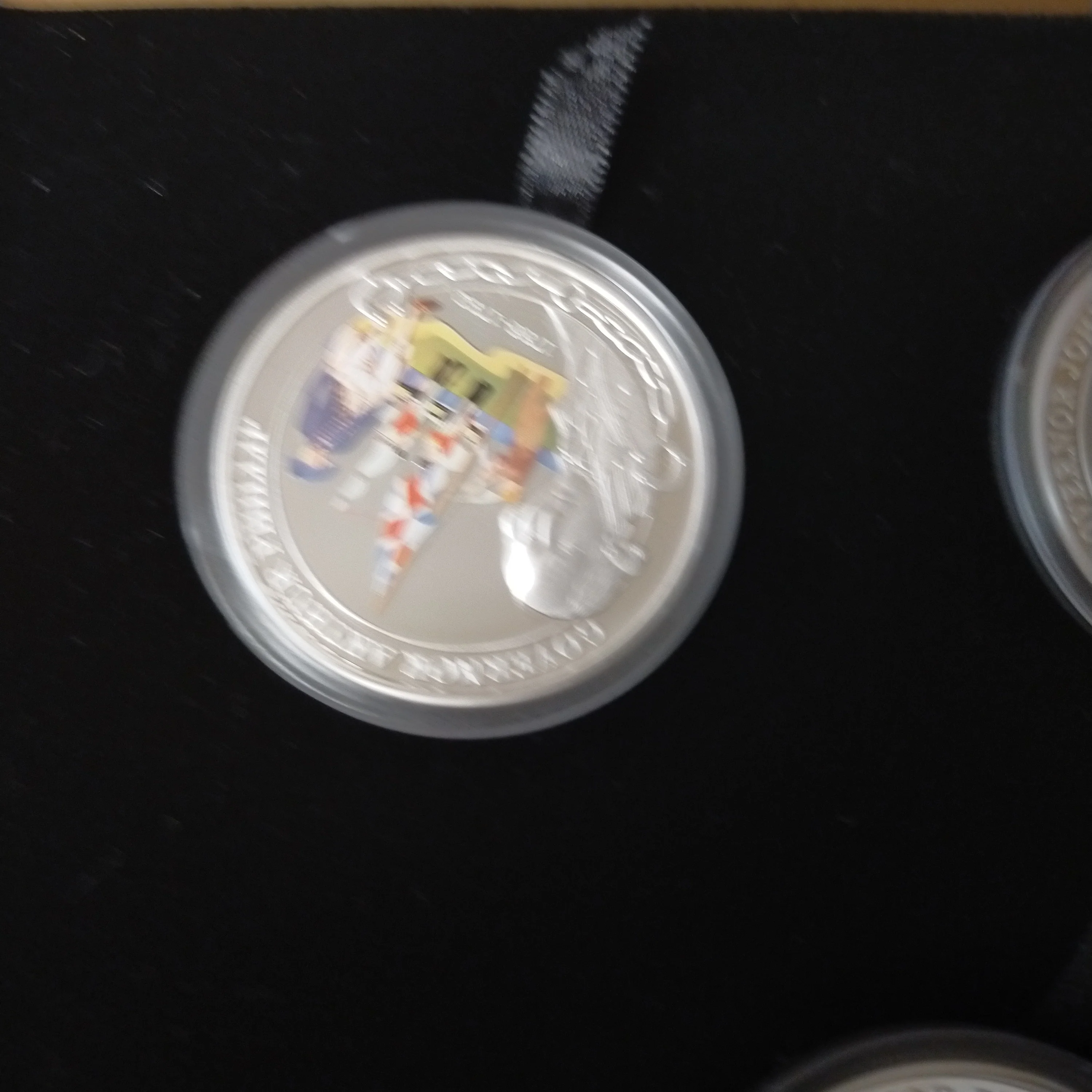 Tuvalu Australia 2008 Perth Mint Tuvalu Early Governors of Australia 5 x 1oz Proof Silver Coins - Image 3