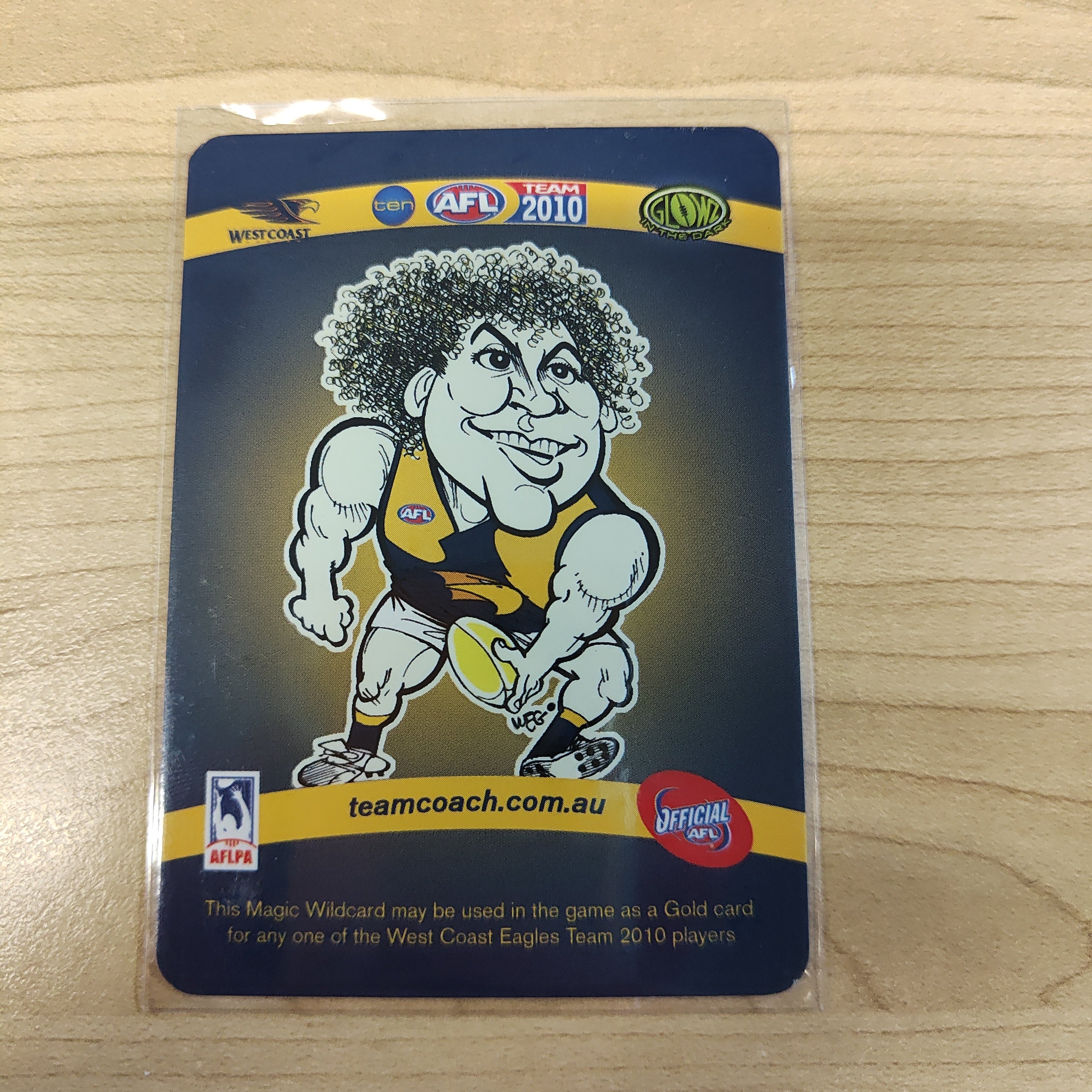 2010 Teamcoach Magic Wildcard Matt Priddis West Coast MW-15 - Image 2