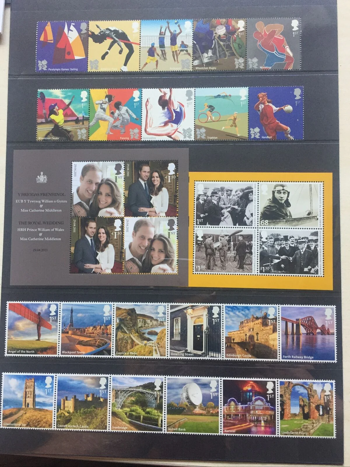 GB Great Britain 2011 Royal Mail Stamp Collectors Pack. Includes Years Issues. - Image 4
