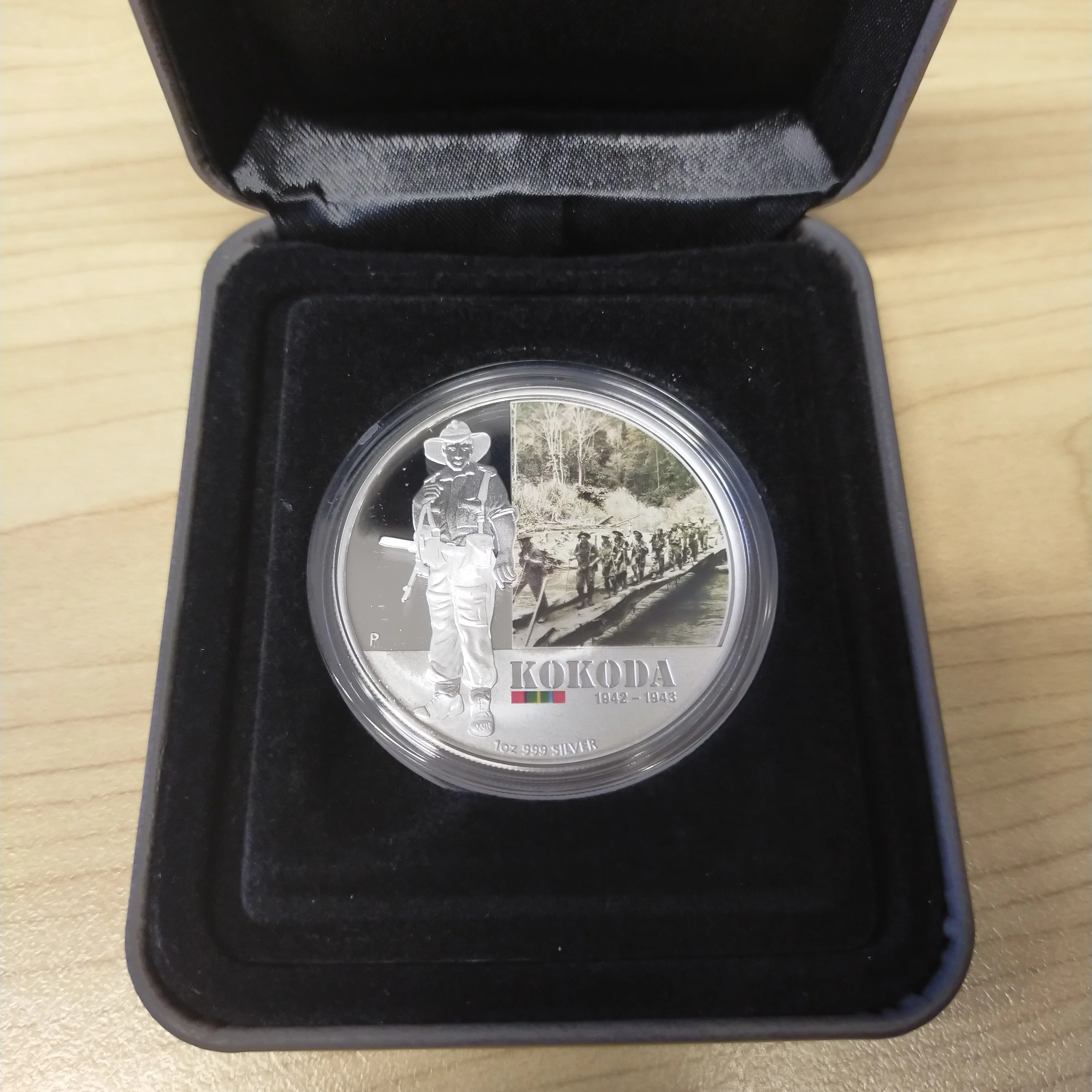 Australia 2011 Perth Mint Famous Battles in Australian History Set of 5 1oz Silver Coins - Image 4