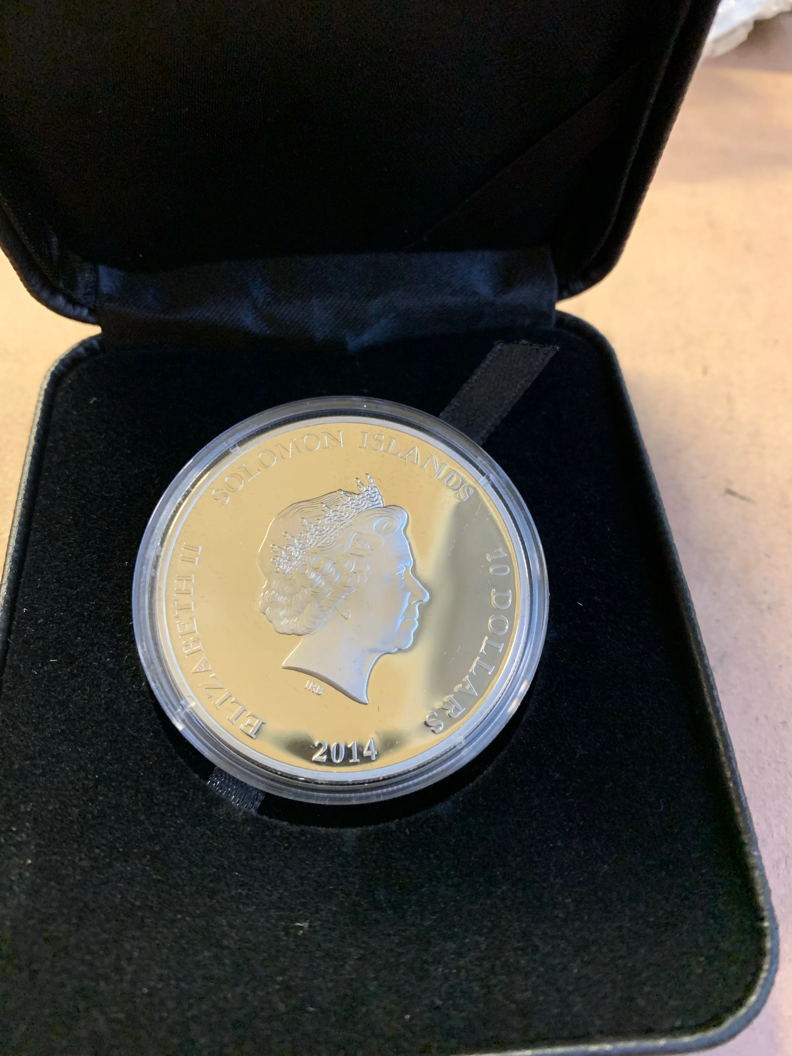 Solomon Islands 2014 $10 First World War series 1oz .925 Silver Coin Box Cert - Image 4