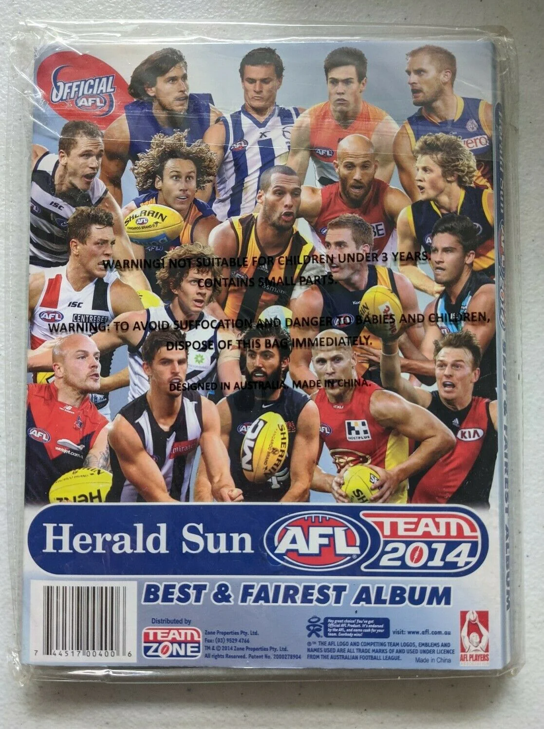2014 Herald Sun Teamcoach Best And Fairest Album Sealed - Image 2