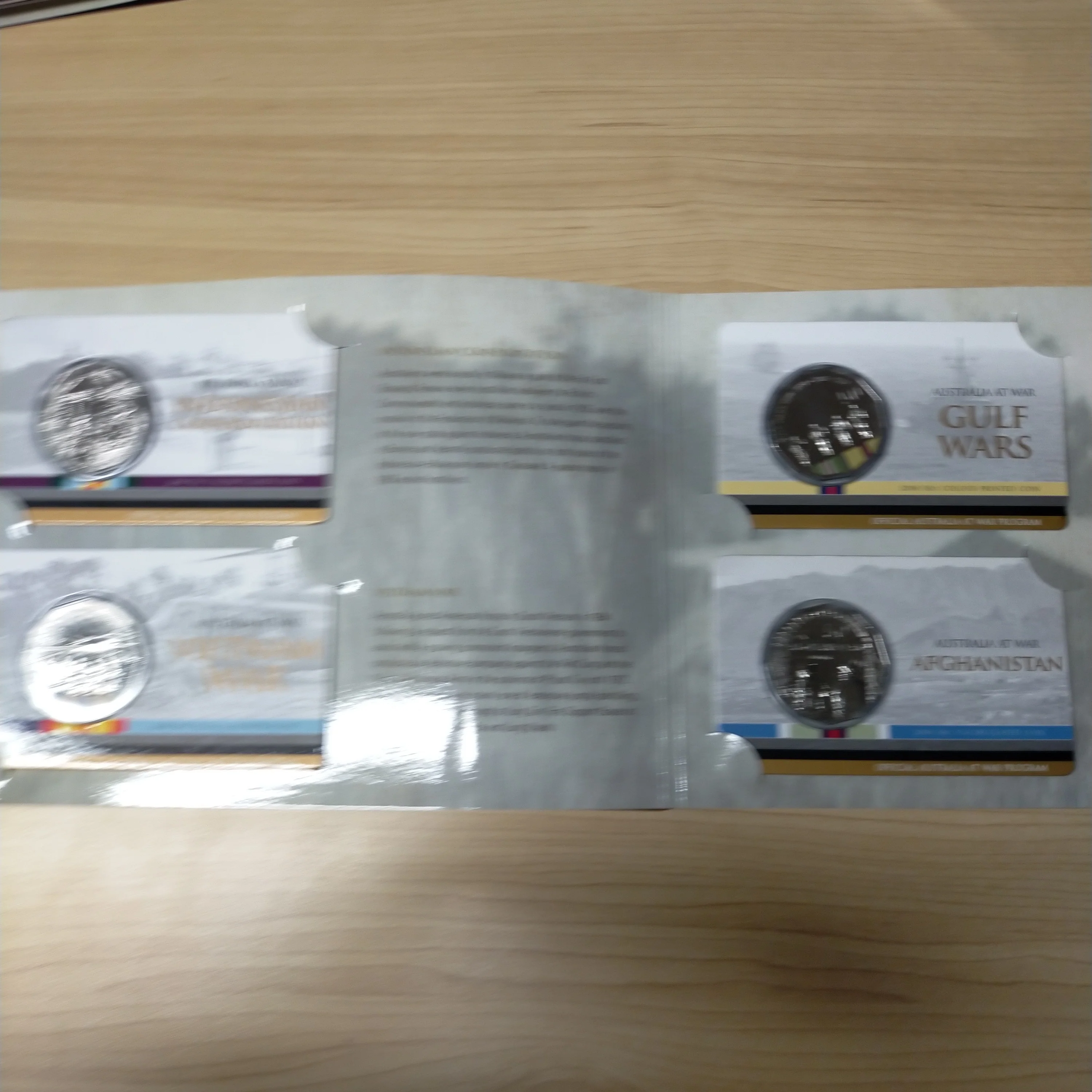 Australia 2014 - 2016 Royal Australian Mint 50c Fifty Cents Australians at War Set of 18 Coins in album as issued - Image 7