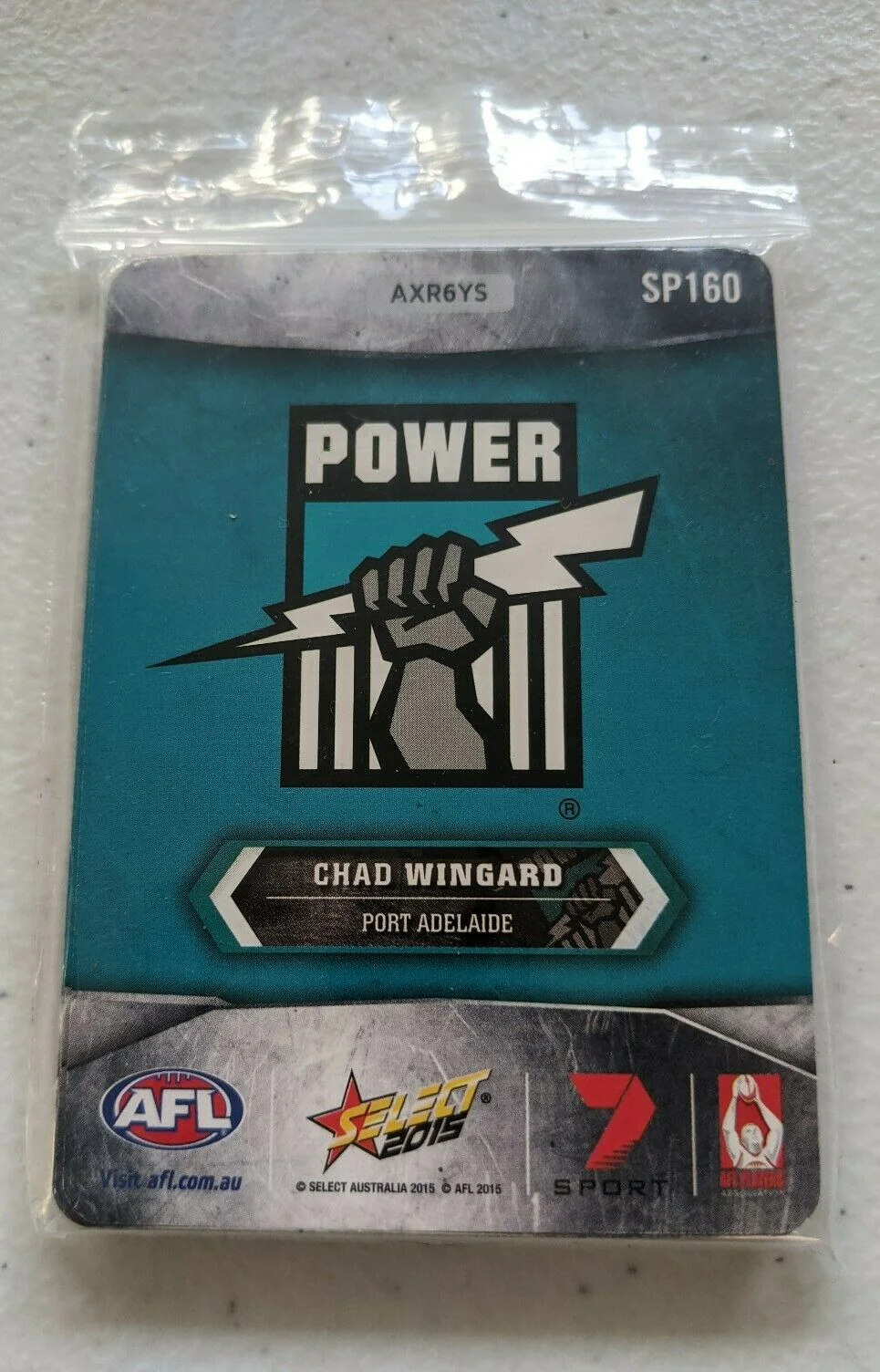 2015 Select Champions Trading Card Silver Foil Parallel Team Set Port Adelaide - Image 2