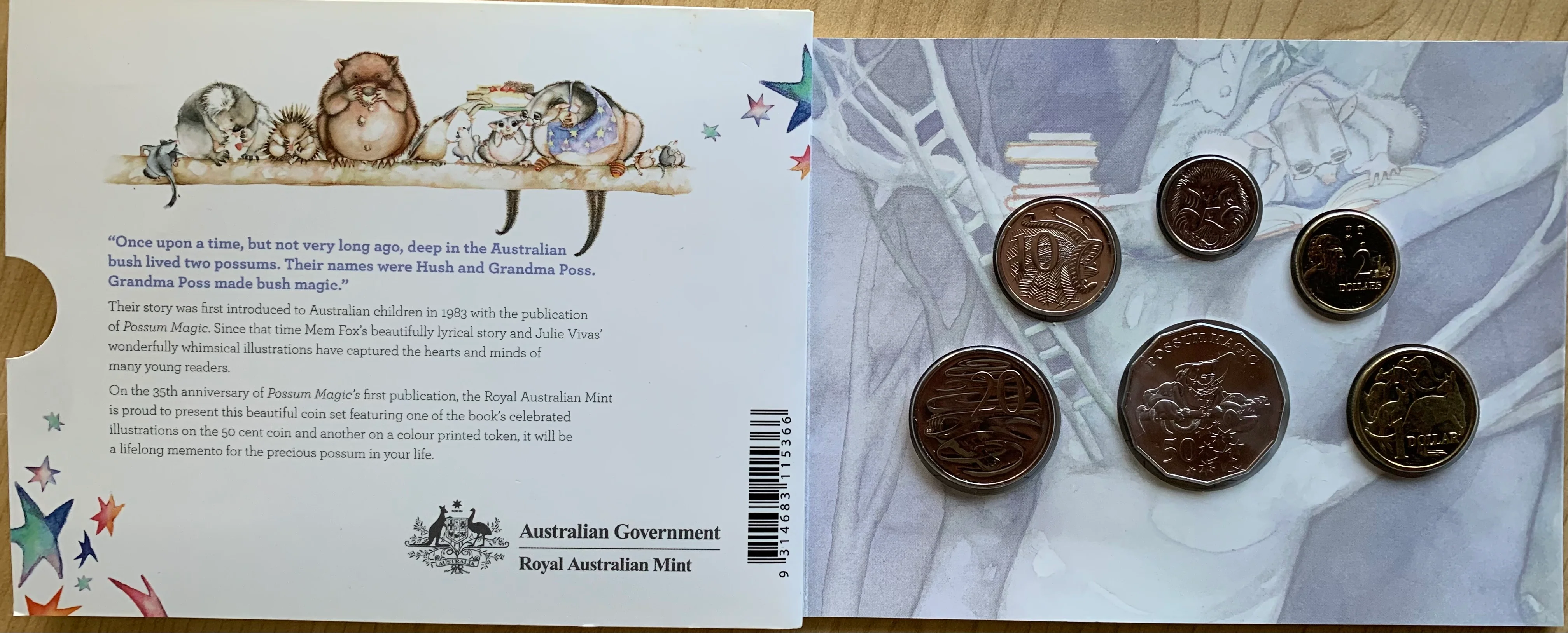 2018 Australia RAM Baby Coin Uncirculated Set - Image 2