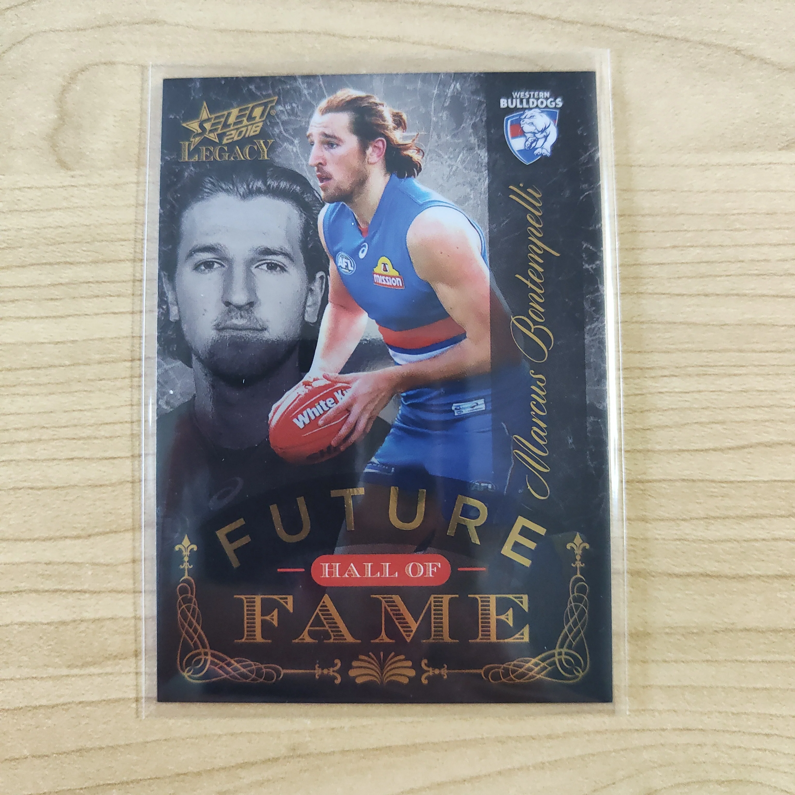 2018 Select Legacy Future Hall of Fame Marcus Bontempelli Western Bulldogs LOW NUMBER No.02/50