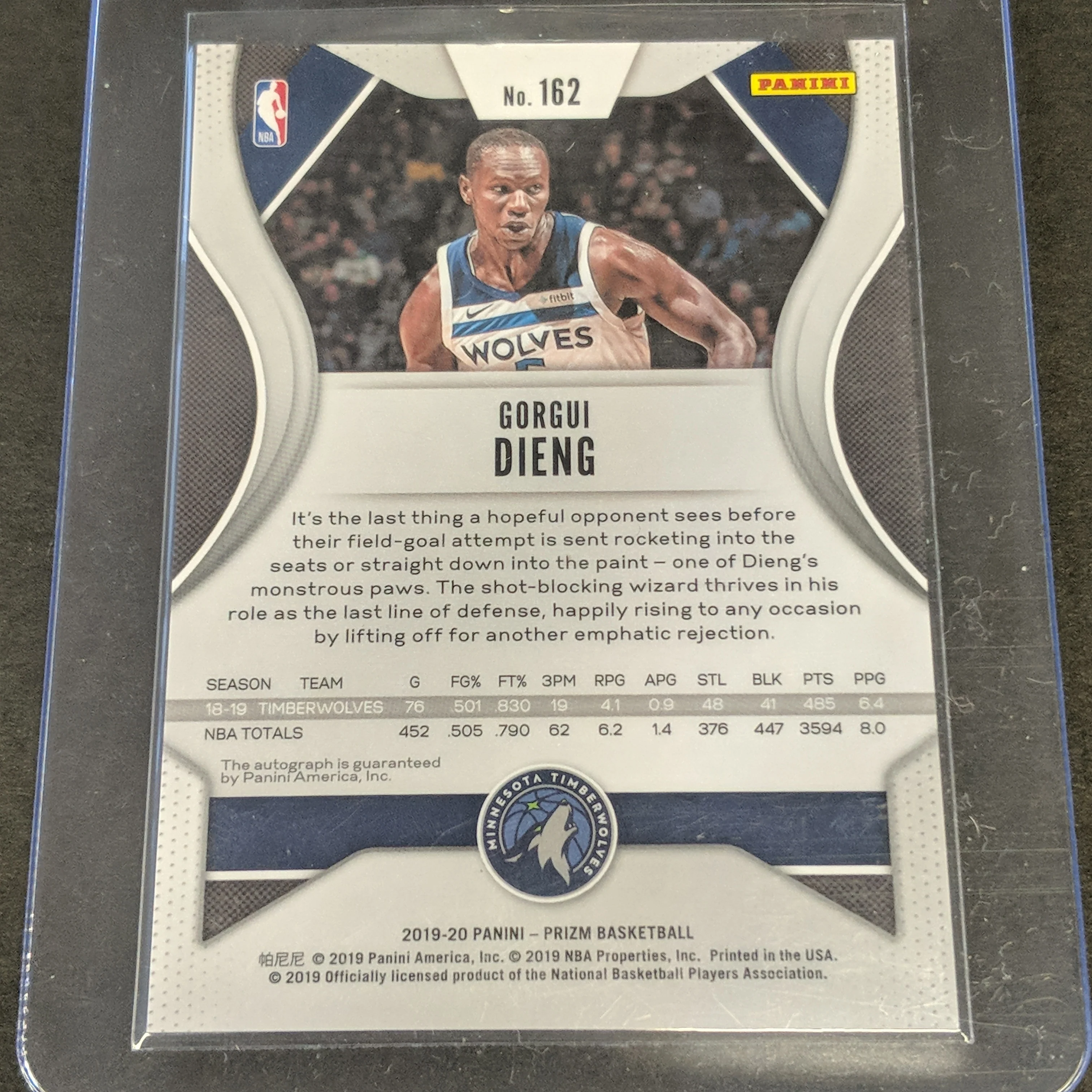 2019-20 Panini Prizm Gorgui Dieng - Image 2