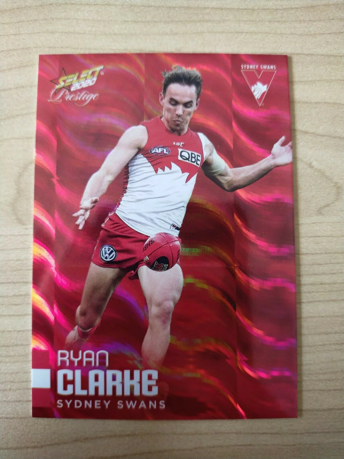 2020 Select Prestige Red Parallel Ryan Clarke Sydney No. 053/170