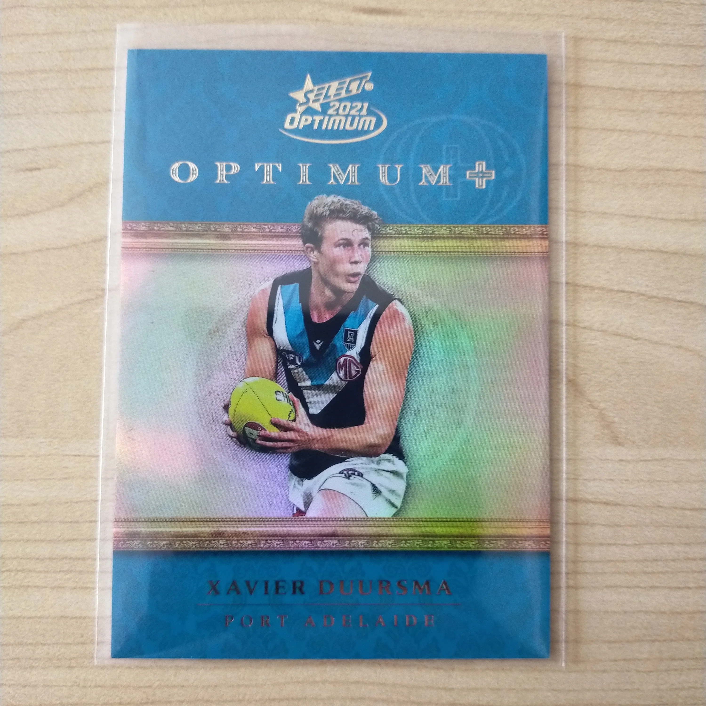 2021 AFL Optimum Plus Parallel Xavier Duursma Port Adelaide No.085/115