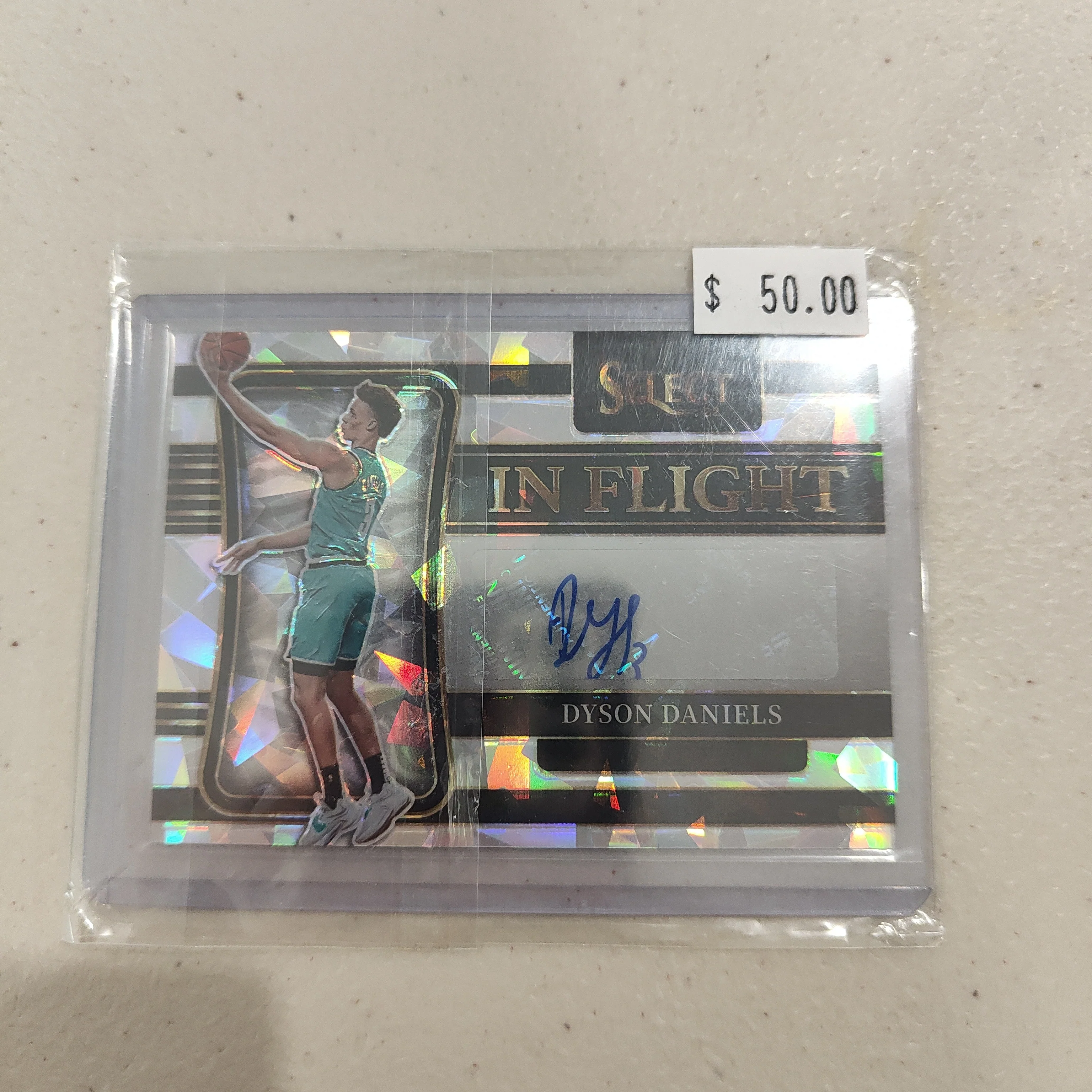 2022 Panini Select In Flight Draft Picks Dyson Daniels Signature 09/22