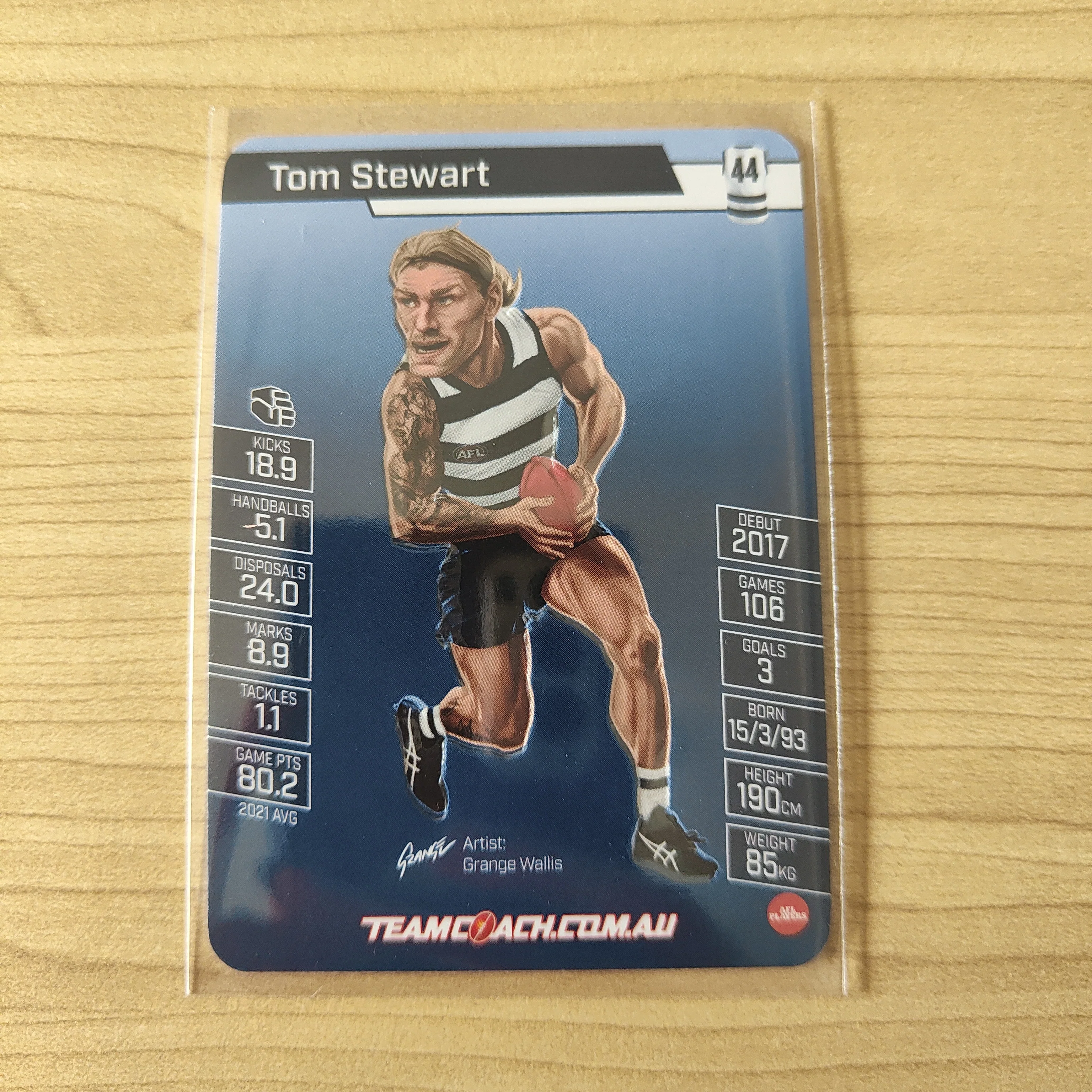 2022 Teamcoach Star Wildcard Tom Stewart Geelong SW-07 - Image 2