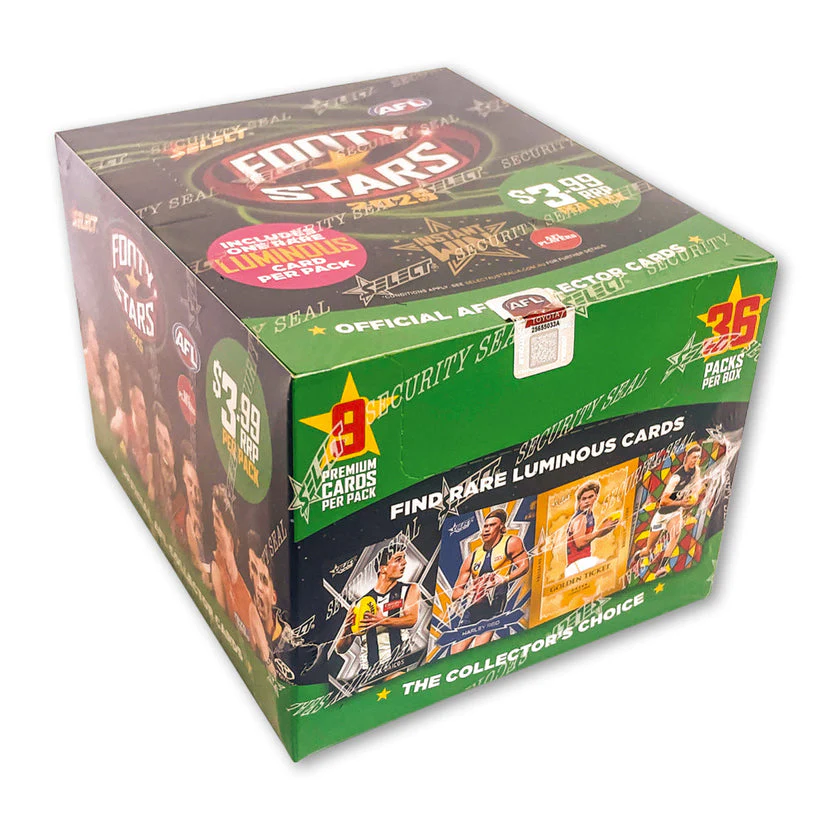 2025 AFL Select Footy Stars Retail Box