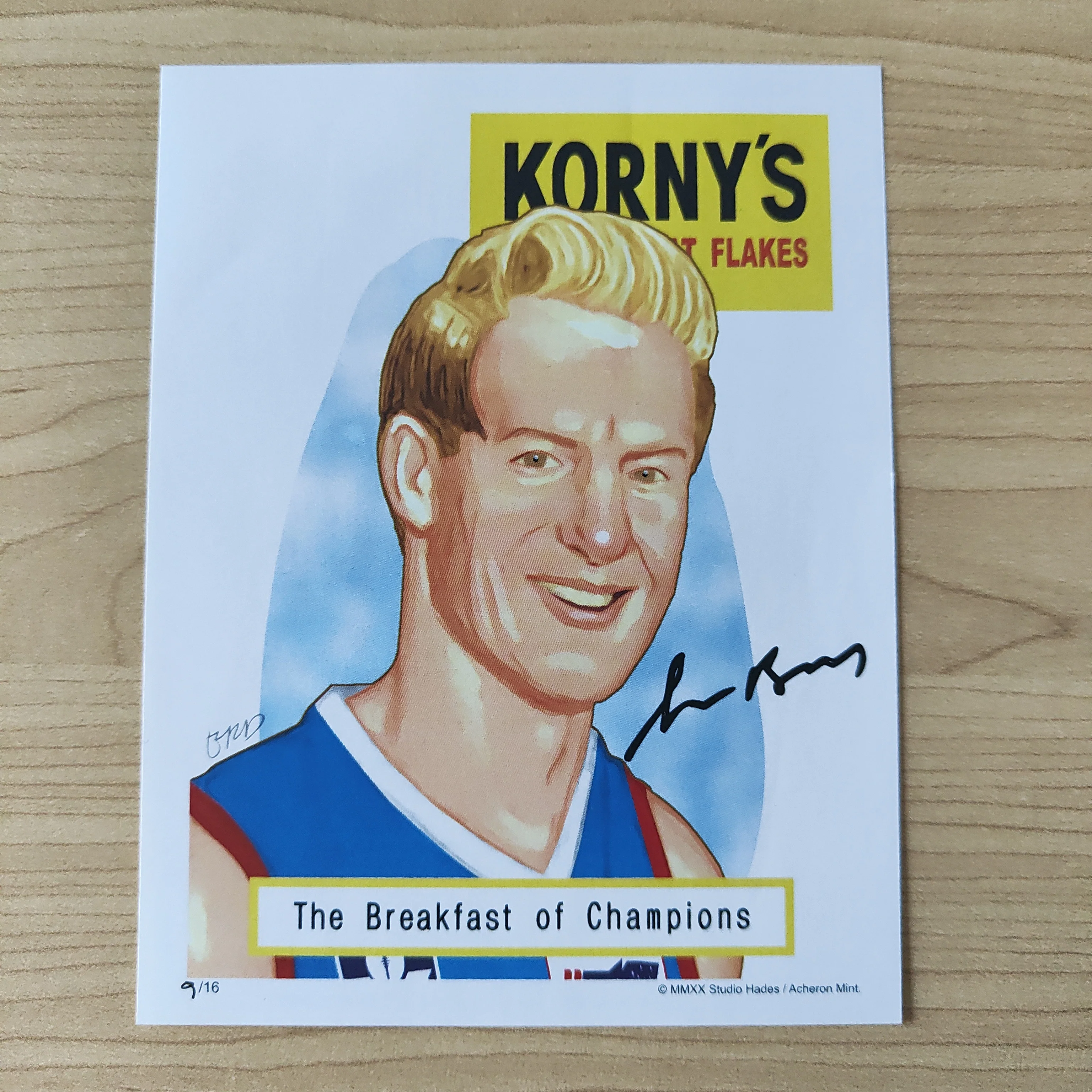 Acheron Mint Studio Hades Korny's Colour Footballers Boxtops II Swap Cards Simon Beasley Footscray Western Bulldogs 09/16 - Image 4