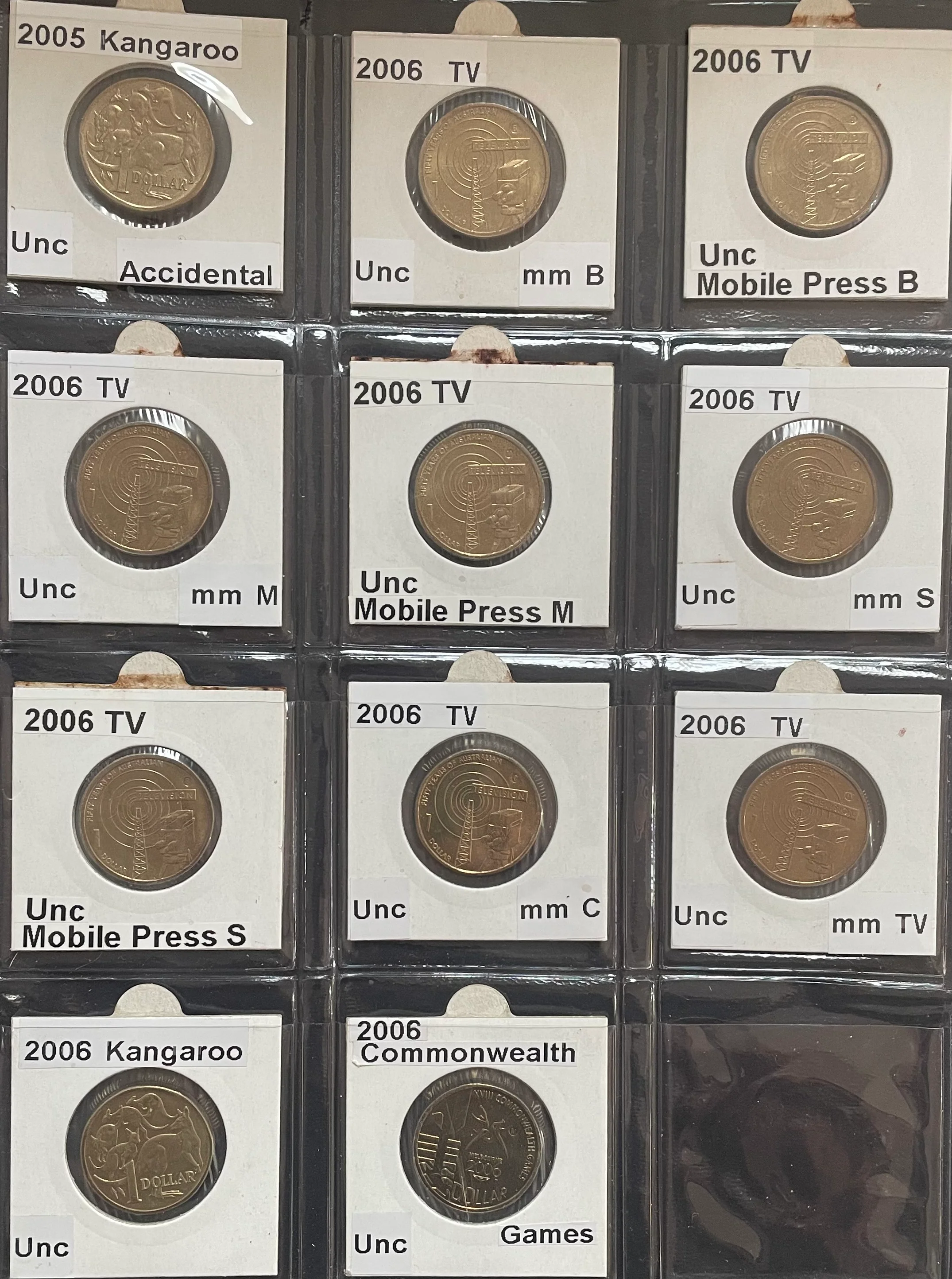 Australia 1984 to 2013 $1 One Dollar Uncirculated Collection 229 Coins - Image 11