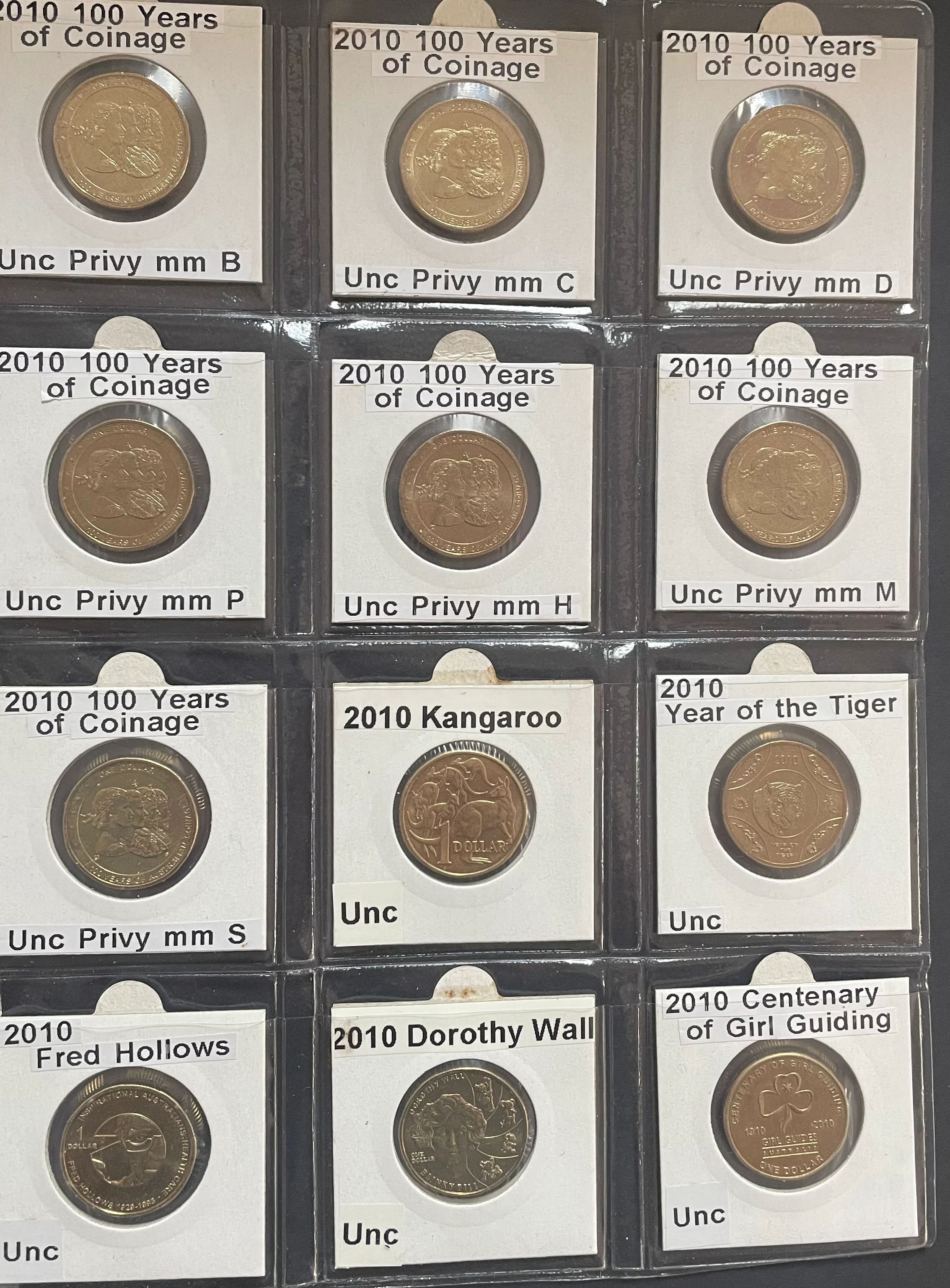 Australia 1984 to 2013 $1 One Dollar Uncirculated Collection 229 Coins - Image 12