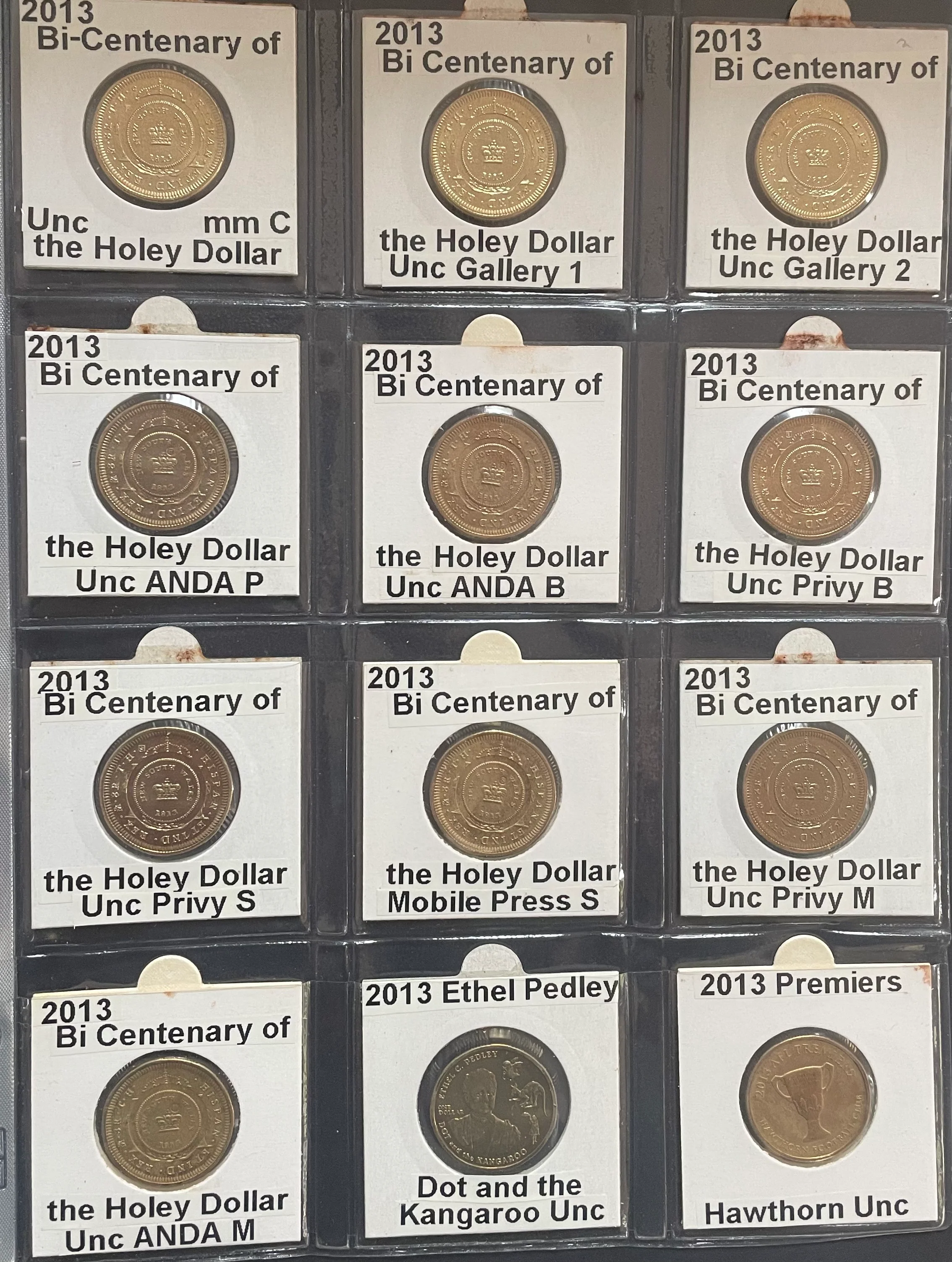 Australia 1984 to 2013 $1 One Dollar Uncirculated Collection 229 Coins - Image 19