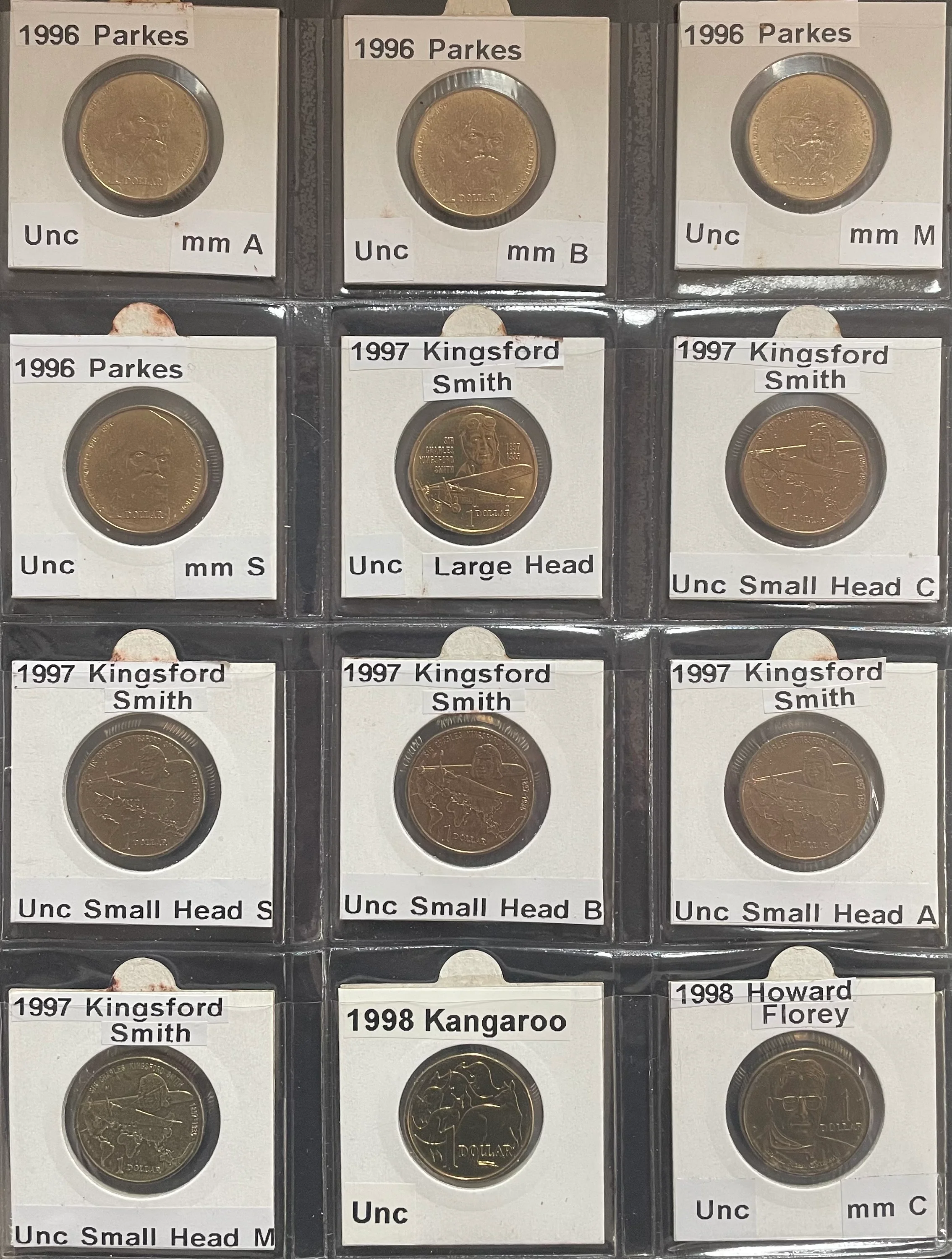 Australia 1984 to 2013 $1 One Dollar Uncirculated Collection 229 Coins - Image 3