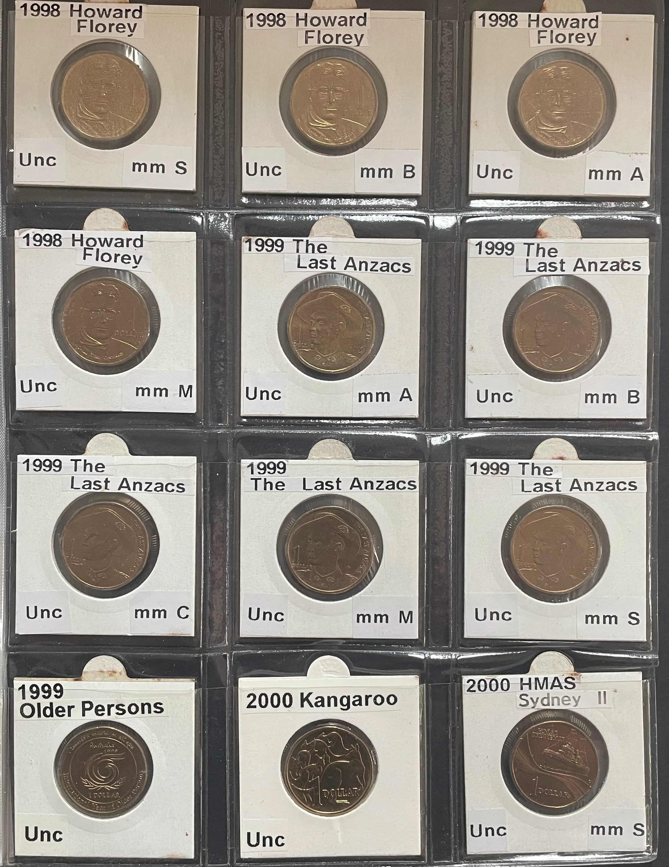 Australia 1984 to 2013 $1 One Dollar Uncirculated Collection 229 Coins - Image 4
