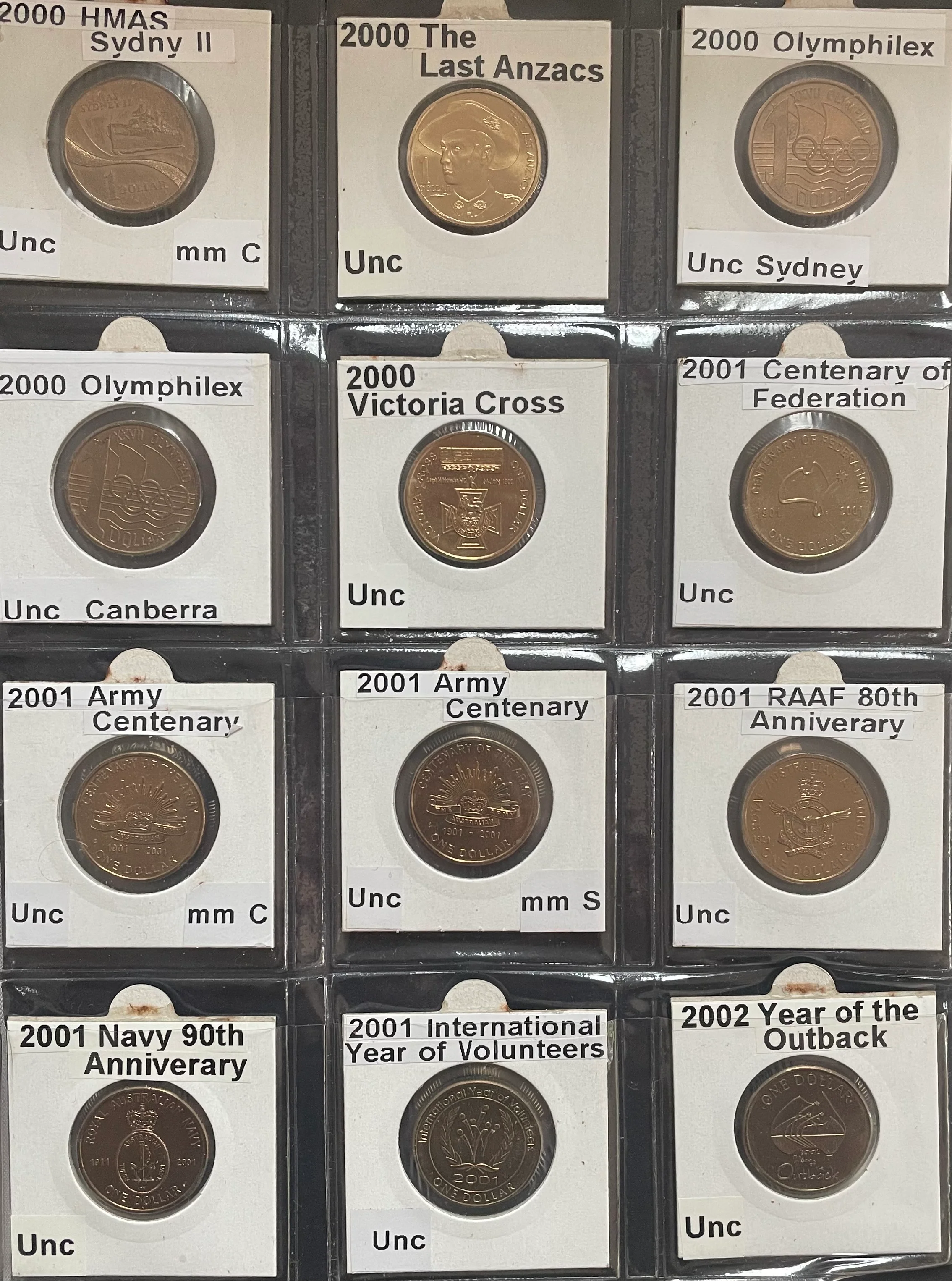 Australia 1984 to 2013 $1 One Dollar Uncirculated Collection 229 Coins - Image 5