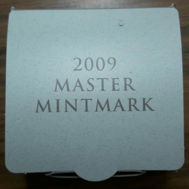 Australia 2009 $1 Mob of Roos Master mint Mark Counterstamp Uncirculated Coin