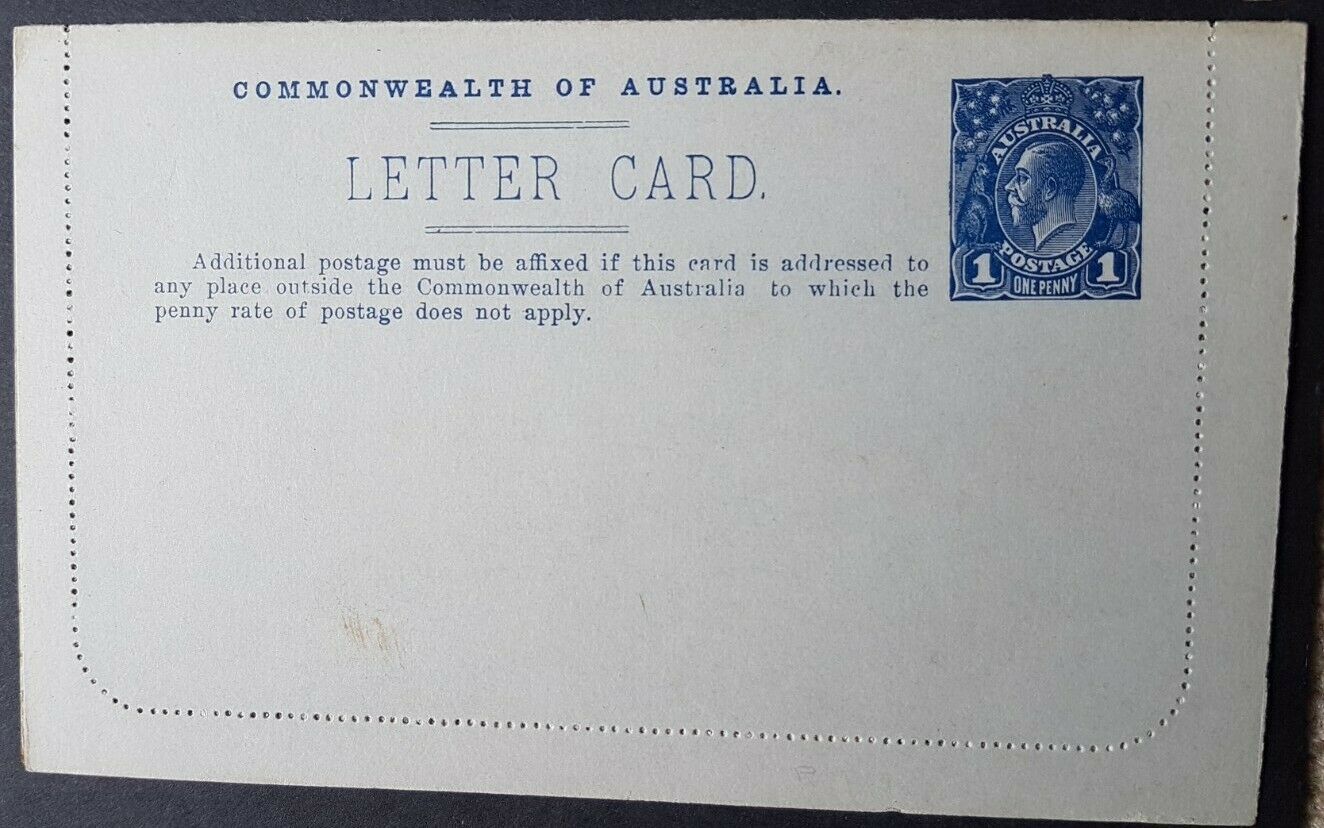 Australia Letter card 1d KGV Port Pirie SA mining metal smelter LC 18-104 mint - Image 2