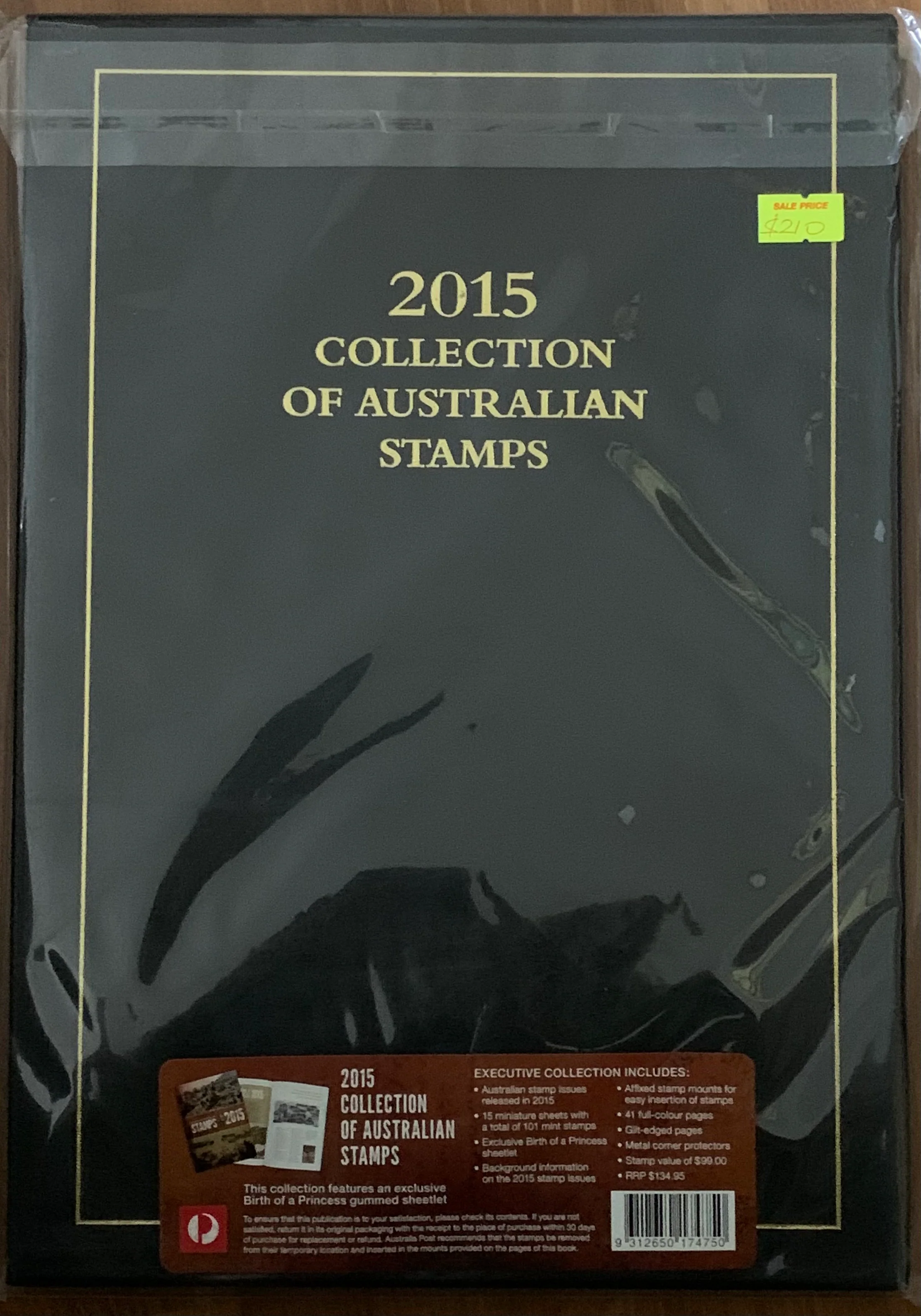Australia Post 2015 Year Album. Executive Leather
