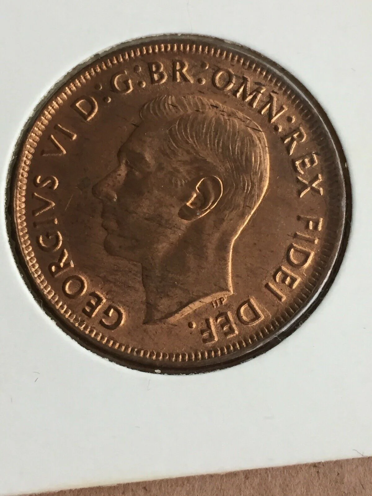 Australia 1952 Melbourne Penny Brilliant Unc - Image 2