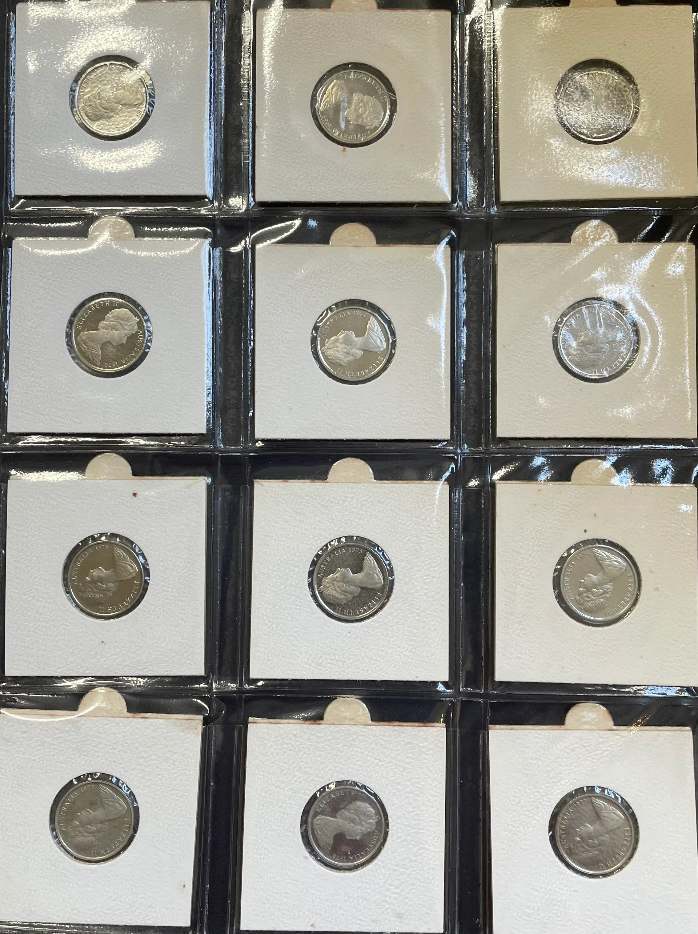 Australian 1966-2016 5c Proof Coin Collection - Image 2