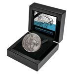Niue 2019 $1 Tasmanian Devil 1oz 999 Silver Antiqued Coin Box Cert - Image 4