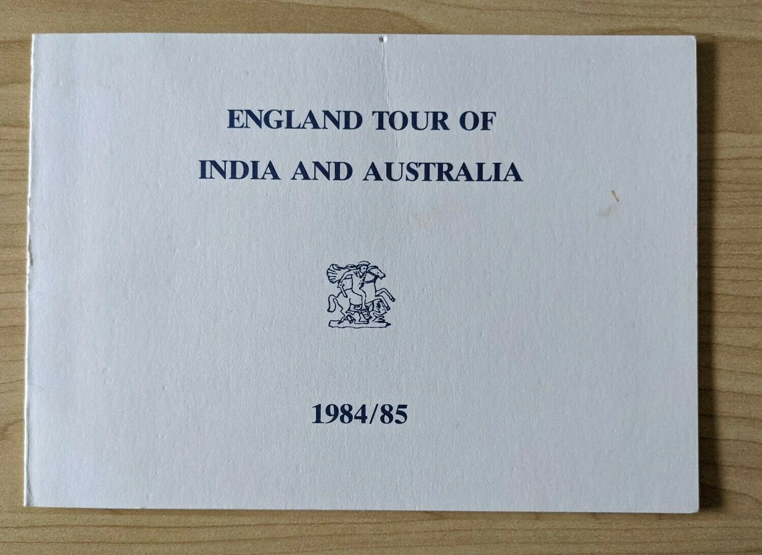 Cricket 1984-5 England Tour Of India & Australia Photo of Team - Image 3