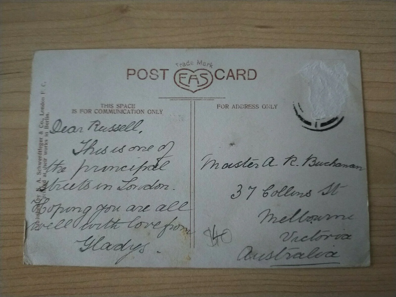 England Vintage Postcard Oxford Street London Photograph - Image 2