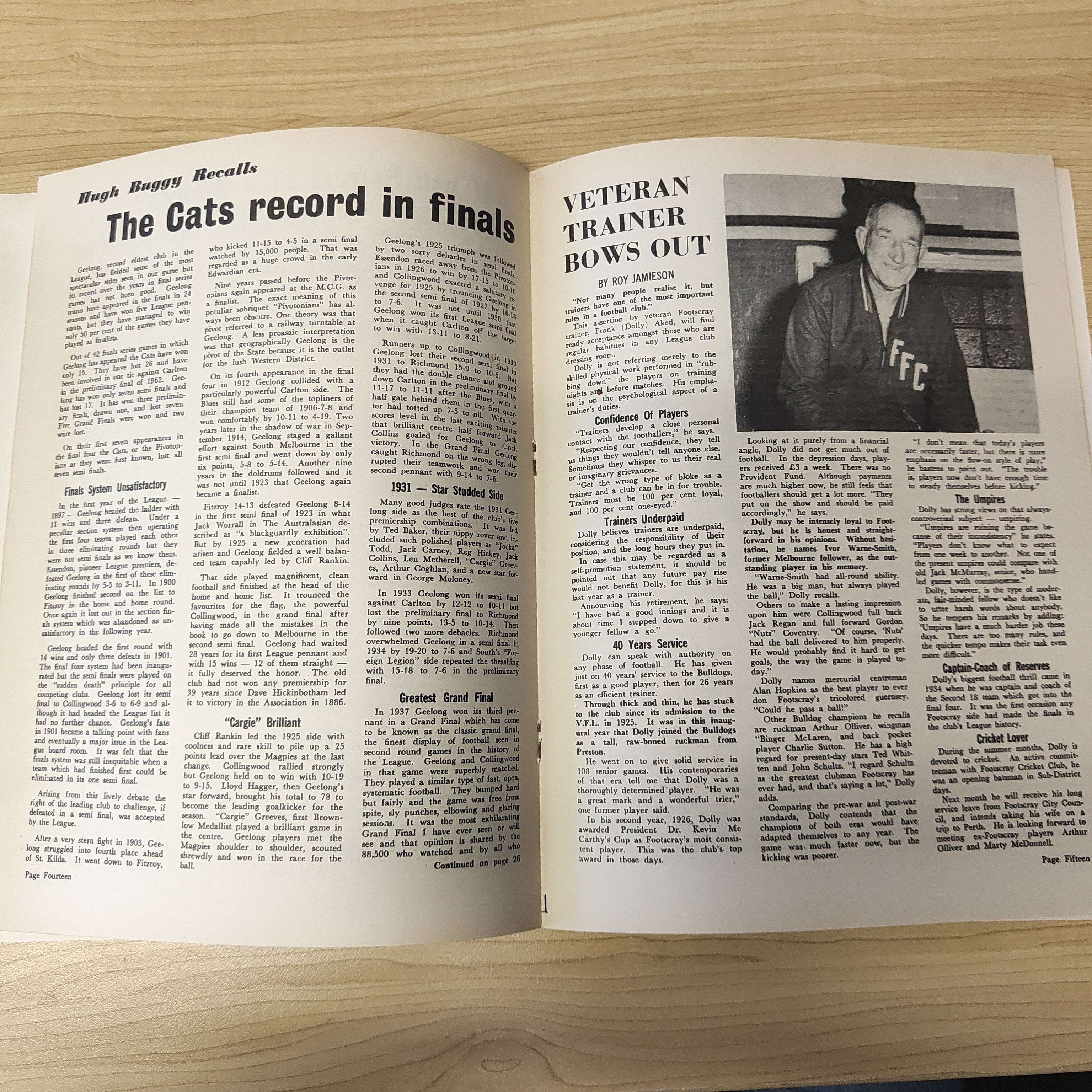 Footy Fan 1963 Vol. 1, No.14 Football Magazine - Image 3