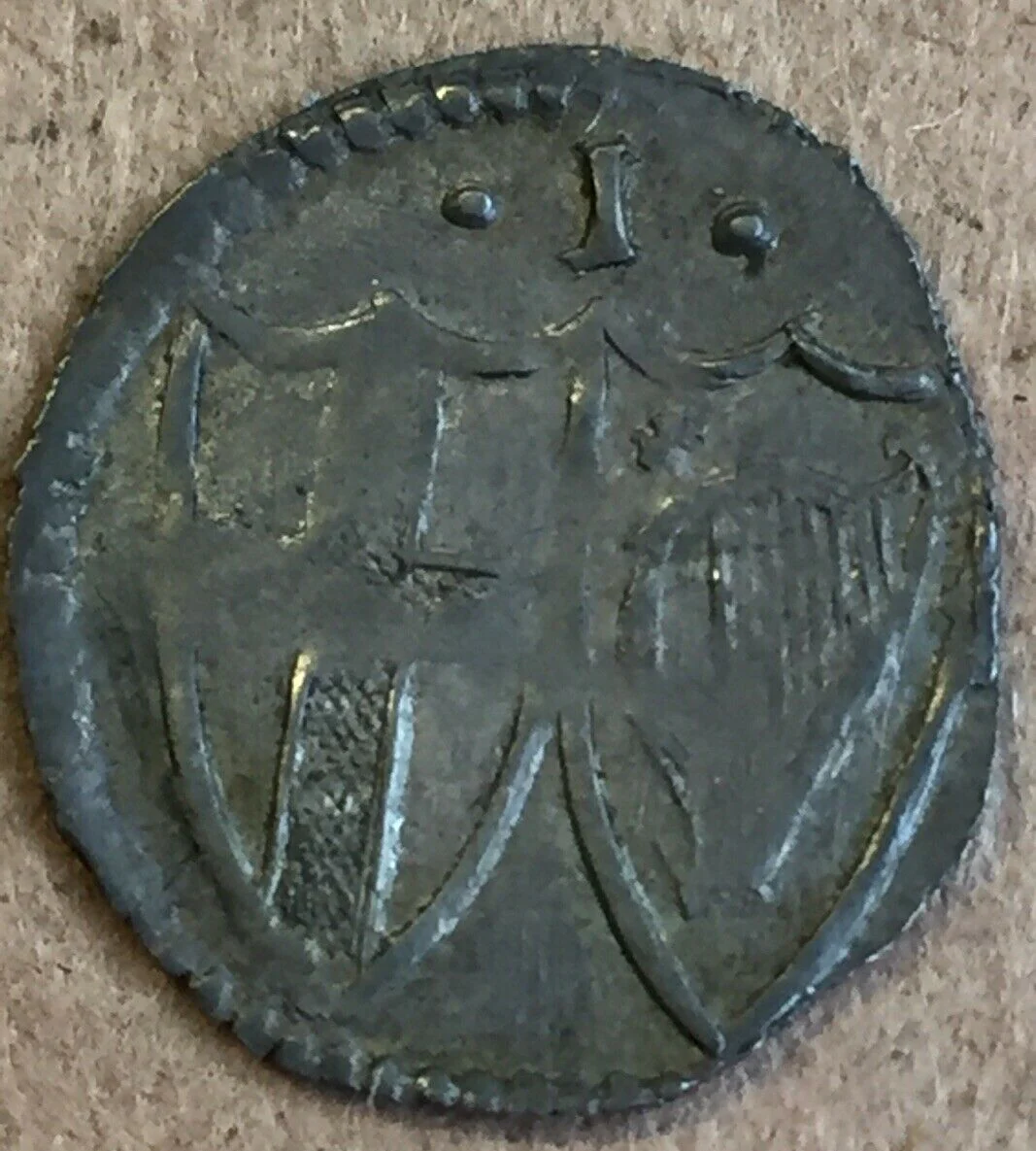 UK Great Britain: 1649-60 Commonwealth Penny. Flat Strike But Uncirculated - Image 2