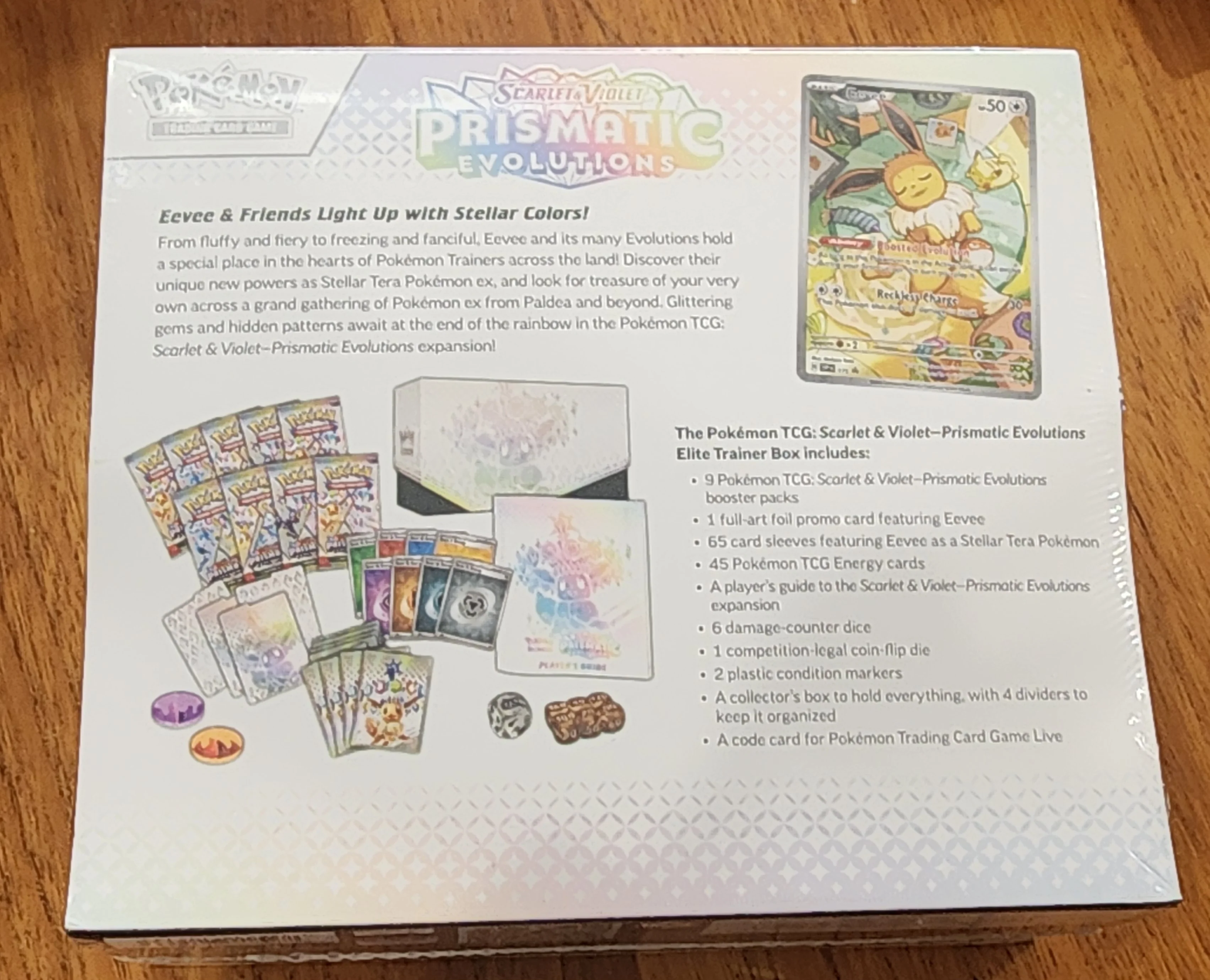 Pokemon Prismatic Evolutions - Elite Trainer Box ETB BRAND NEW SEALED - Image 2