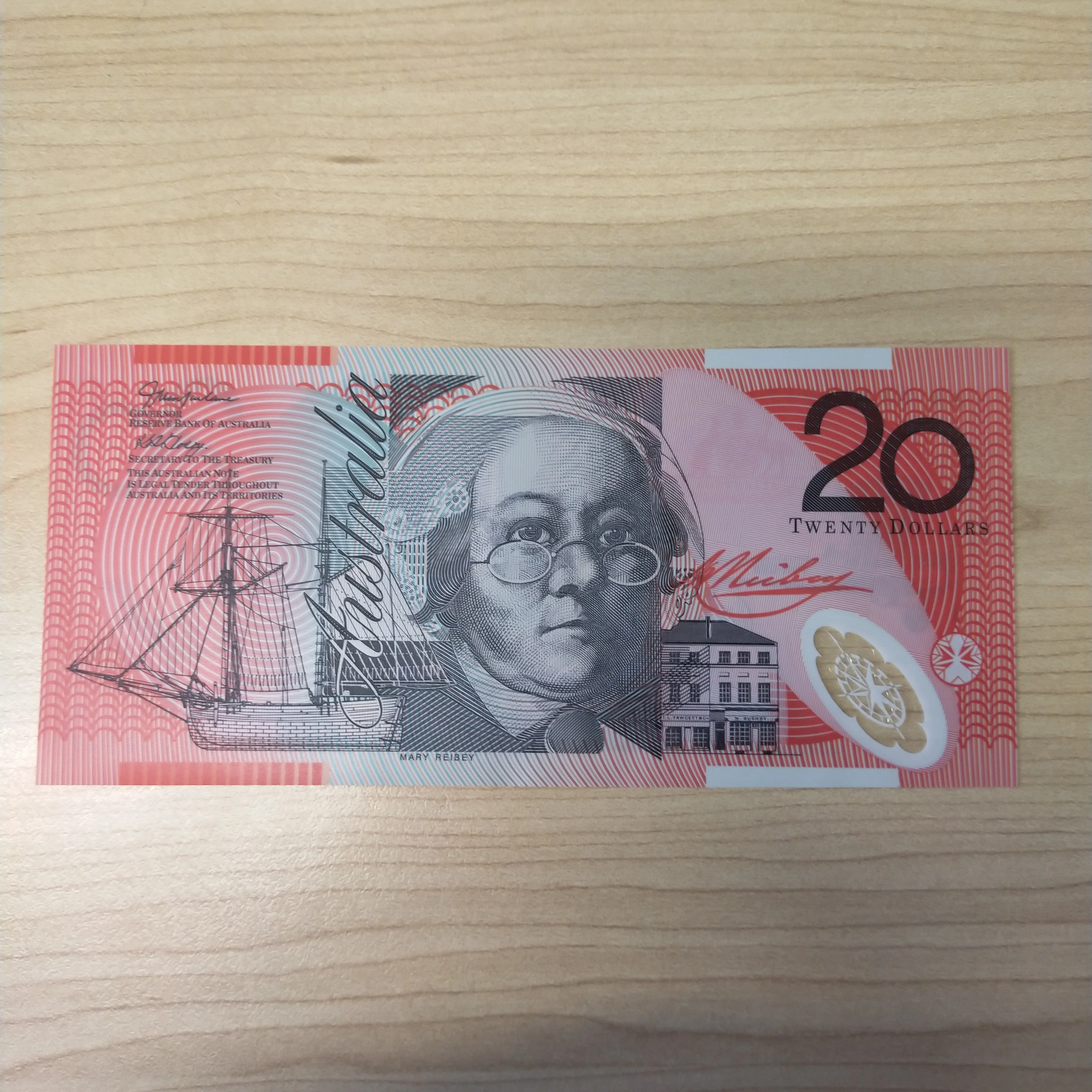 R420c Australian $20 Macfarlane Henry Uncirculated Banknote - Image 2