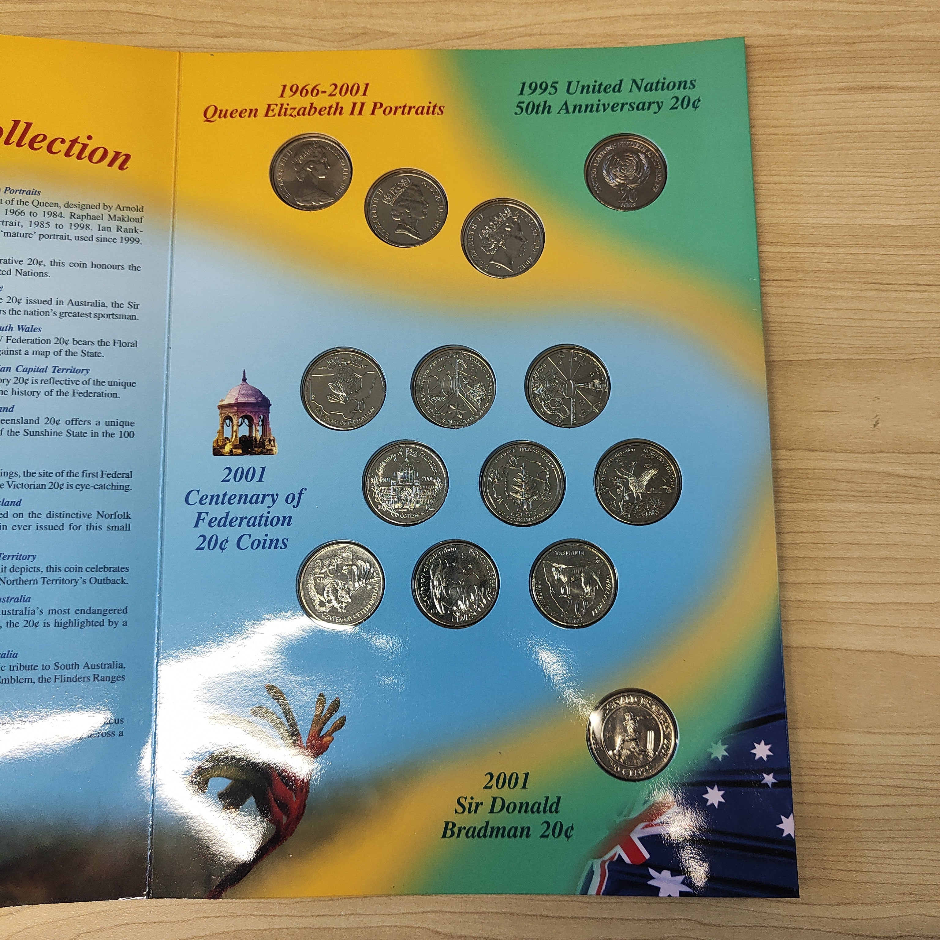 Sherwood 1966-2001 Complete Twenty Cent Coin Collection In Folder - Image 2