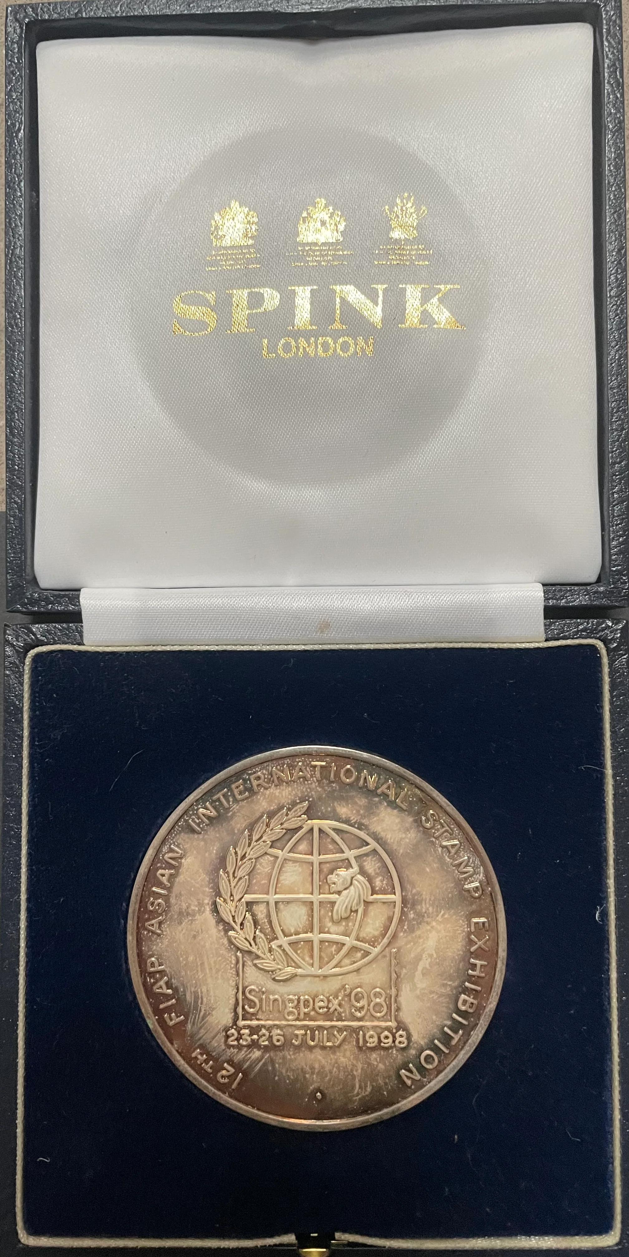 Singapore FIAP Asian International Stamp Exhibition Commemorative Medallion