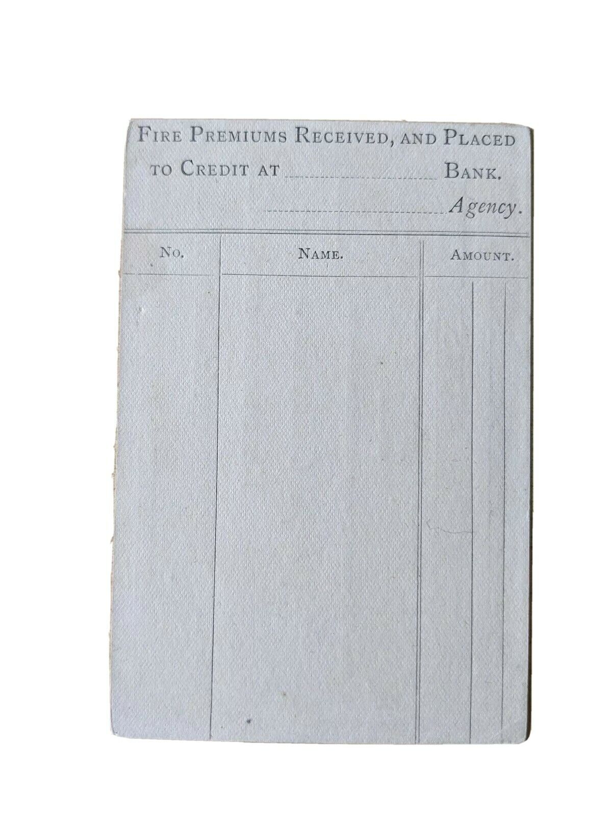 Victoria 1d Post Card Mint Victoria Insurance Company for Fire Premiums - Image 3